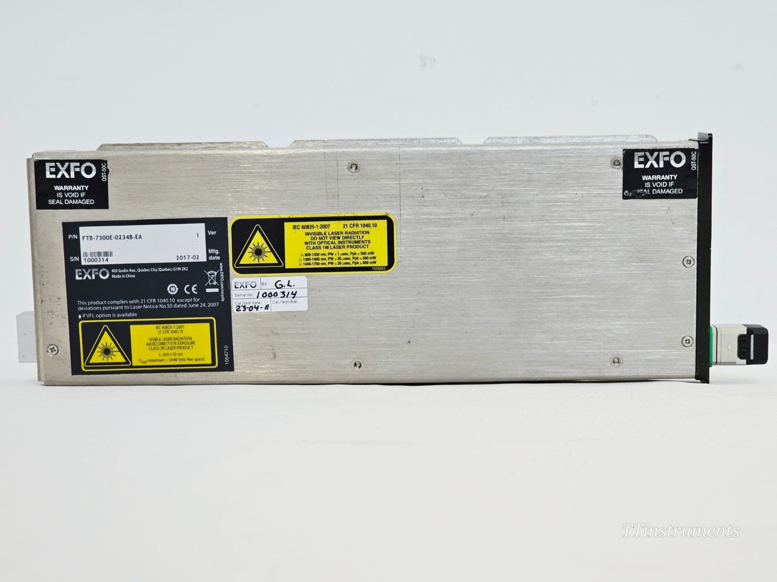 EXFO FTB-2 Mainframe with FTB-7300E OTDR 1310/1550/1625 & FTB-3930 Multitest Mod11