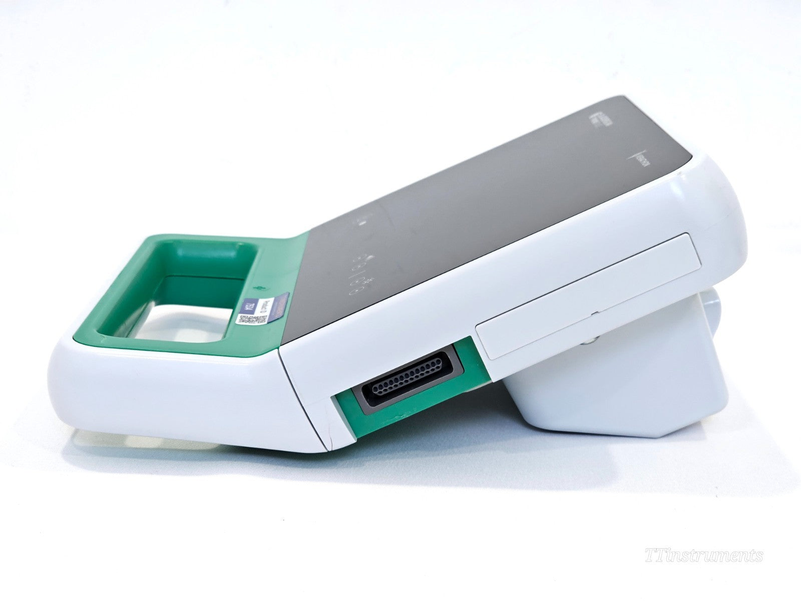 Verathon BladderScan Prime Plus console rear view showing housing condition
