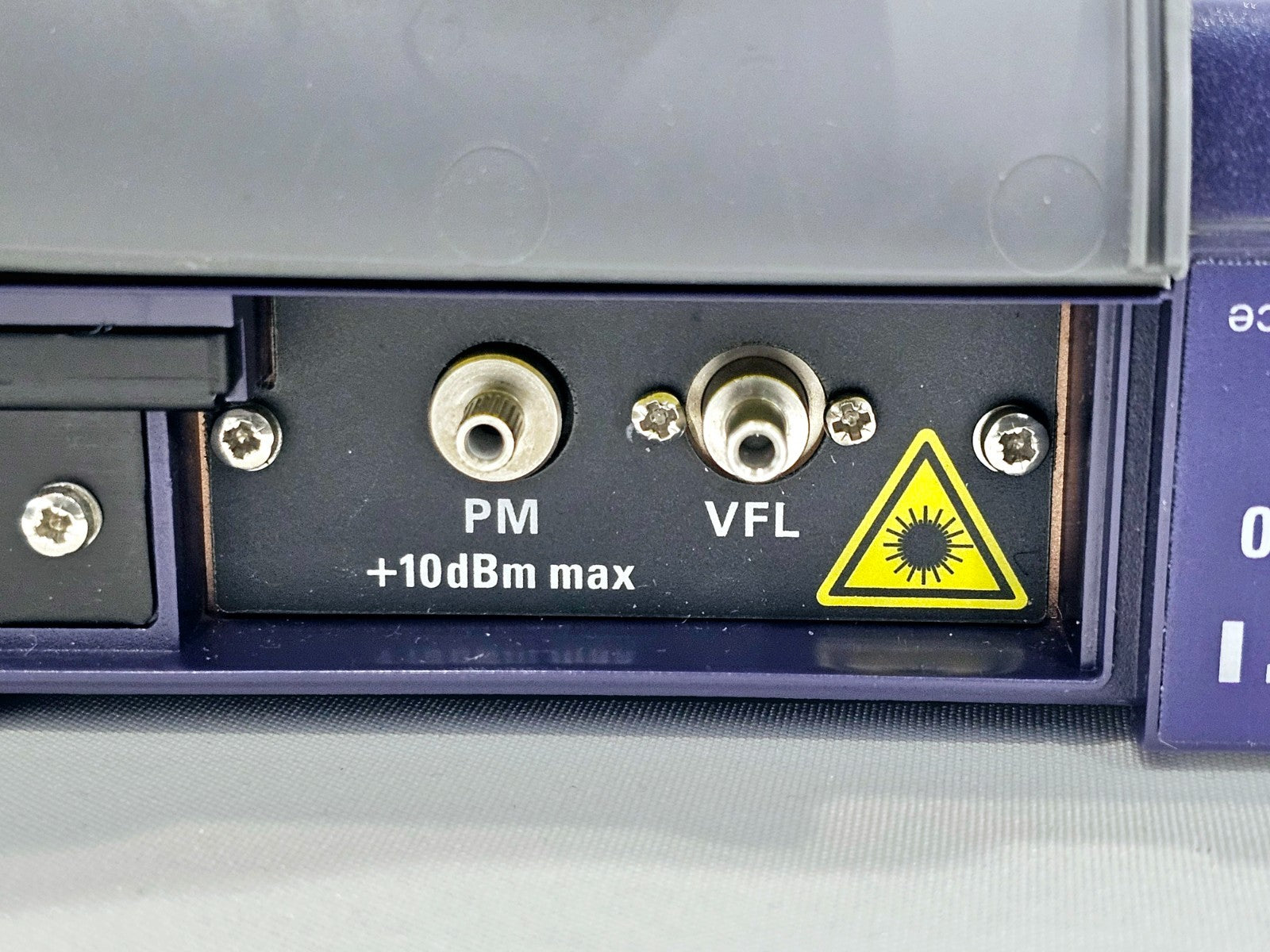 Viavi JDSU MTS 4000 V2 with 4138 FMA365 1310 1550 + 1650nm Live SM OTDR APC