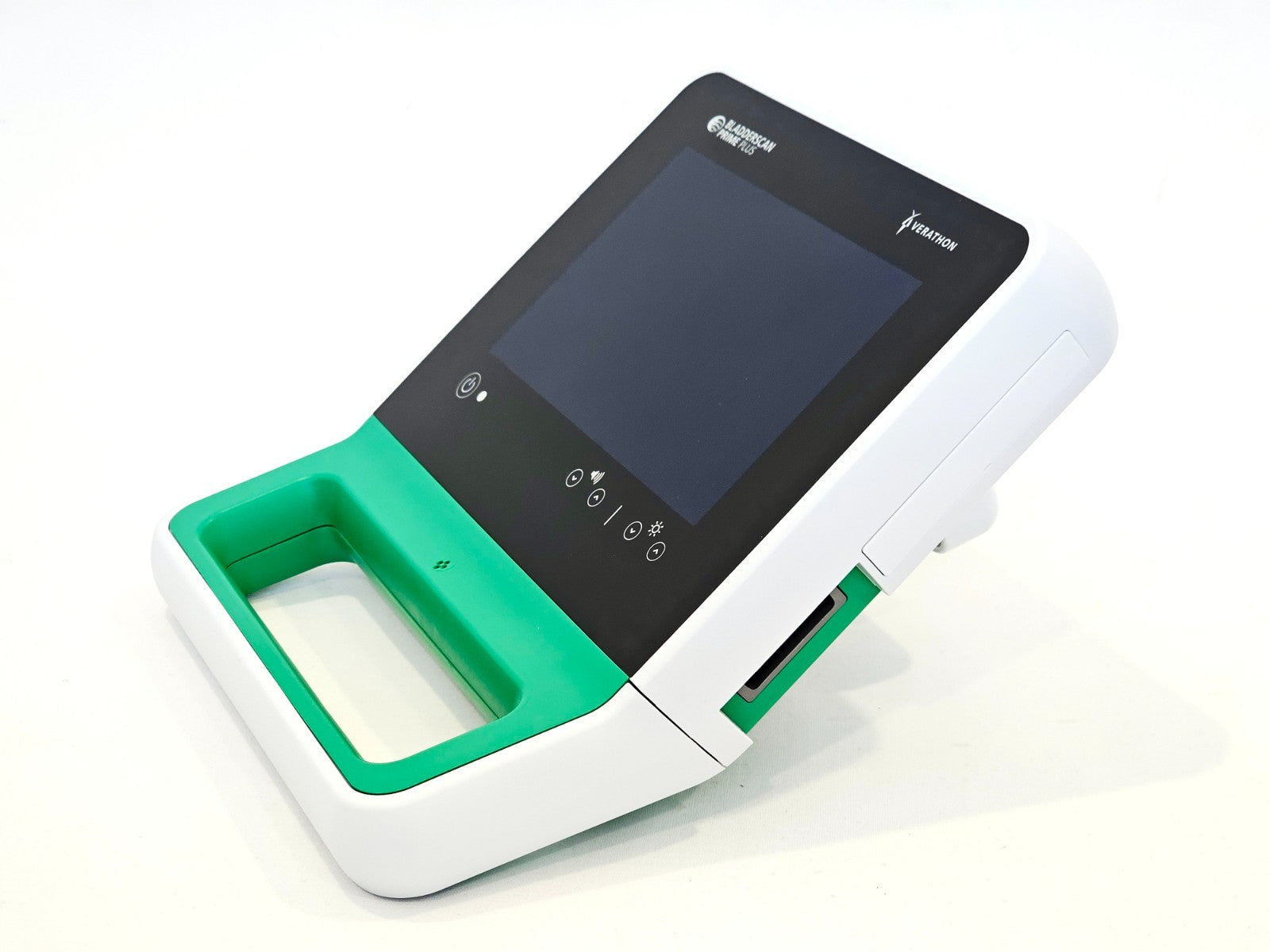 Verathon BladderScan rear panel view used portable ultrasound machine