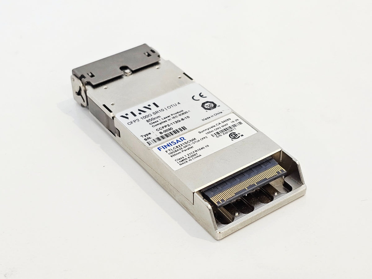 VIAVI CCFP2-112G-8-10 used transceiver module network test equipment