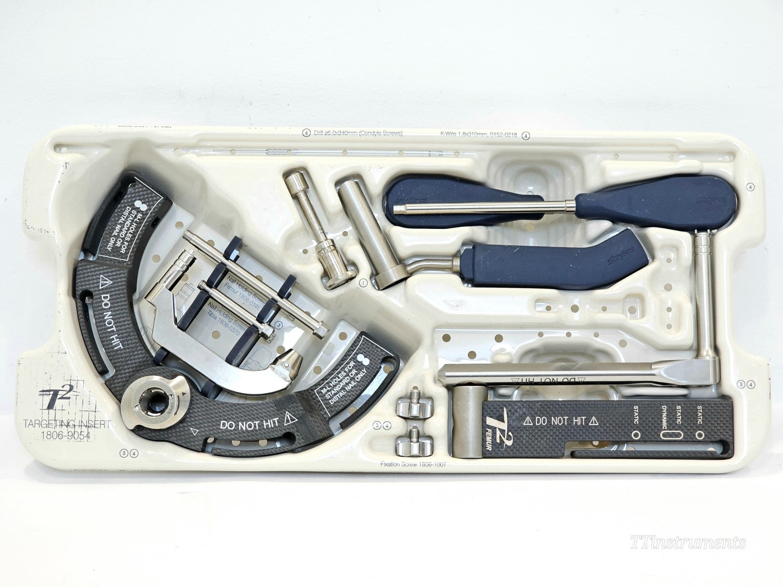 Stryker T2 Targetting Insert Instrument Set.