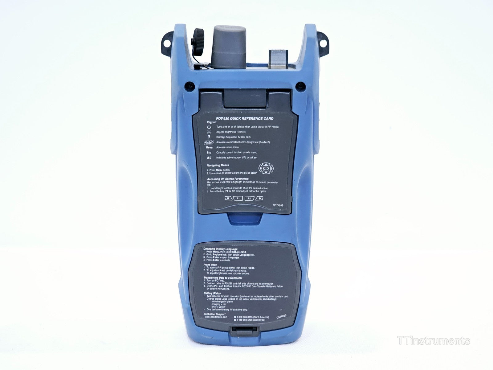 Calibrated EXFO FOT-930 MaxTester II Optical Loss Tester 1310/1550/1625 SM OLT