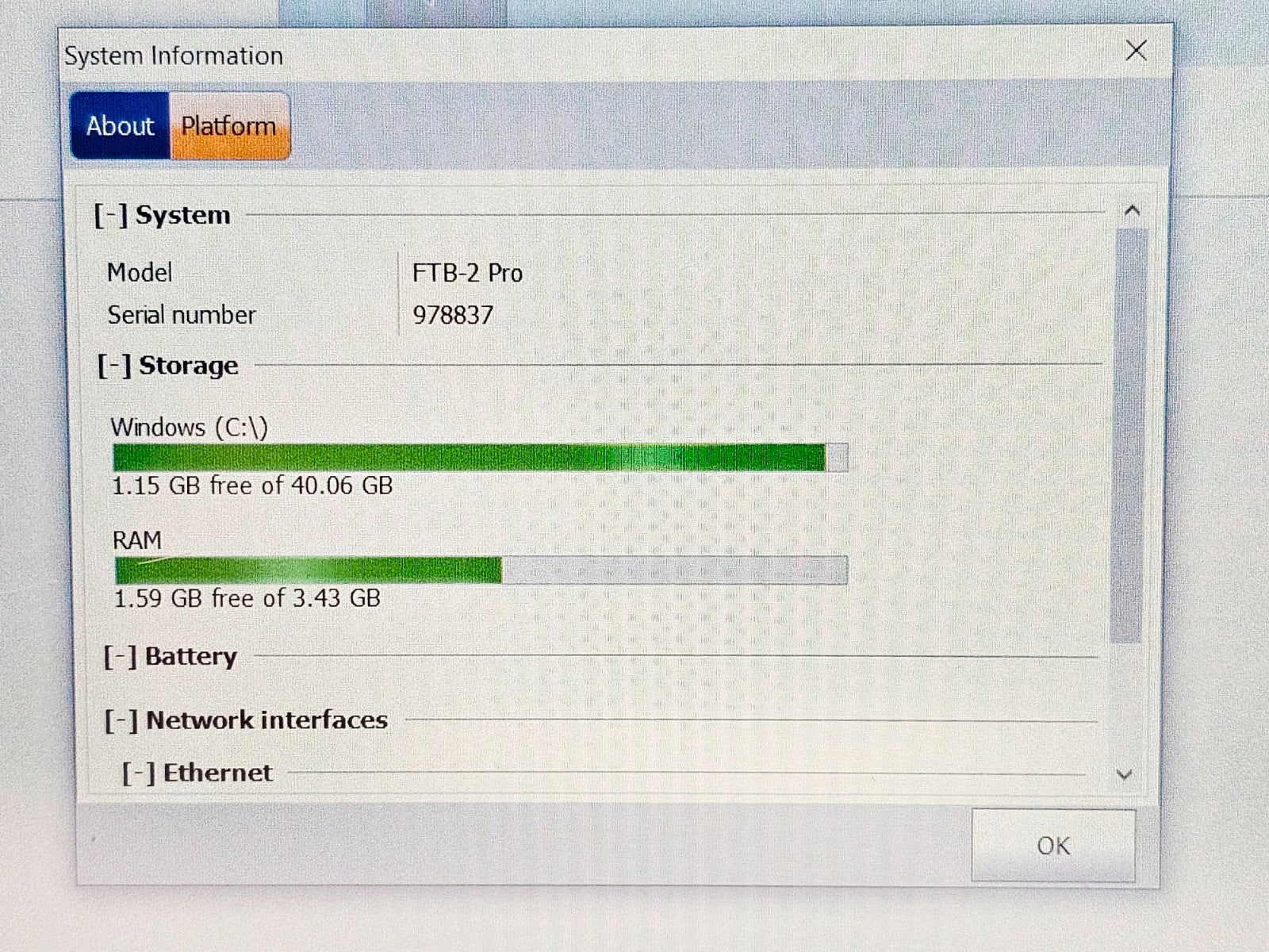 EXFO FTB-2 Pro Mainframe6