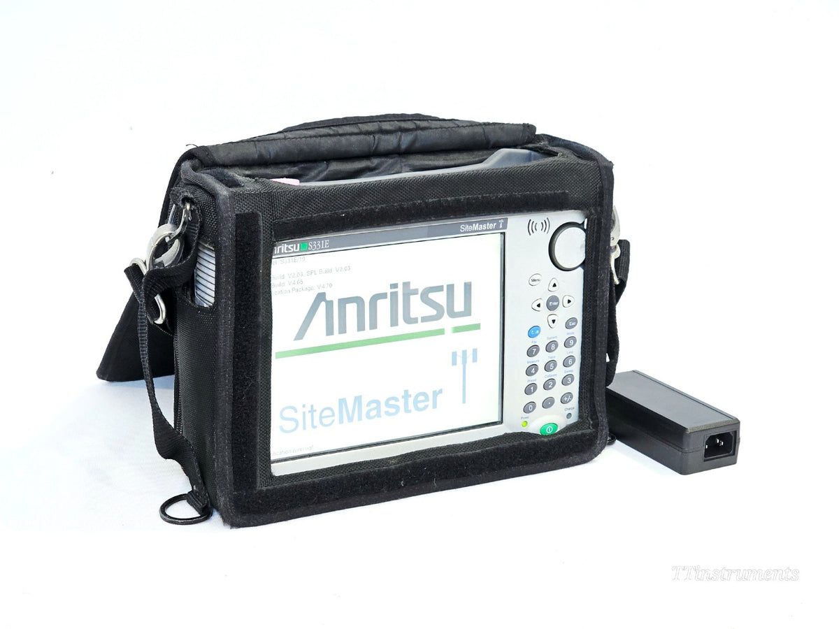 Anritsu S331E used cable and antenna analyser, handheld site master test equipment