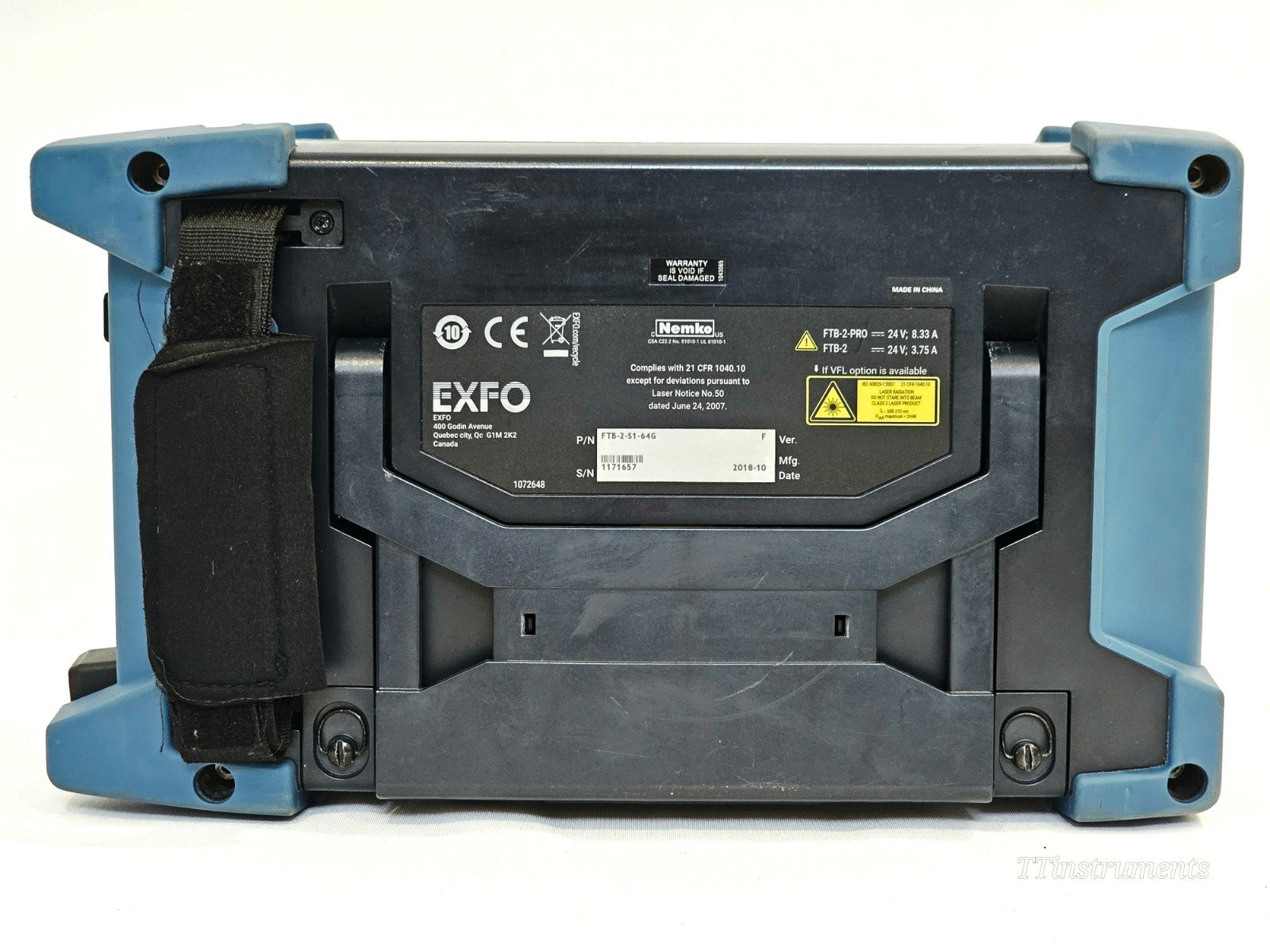 EXFO FTB-2 OTDR & OLTS FTBx-720C-SM1 1310/1550 + FTBx-945-SM1 FTBx-945 FTBx-720C4