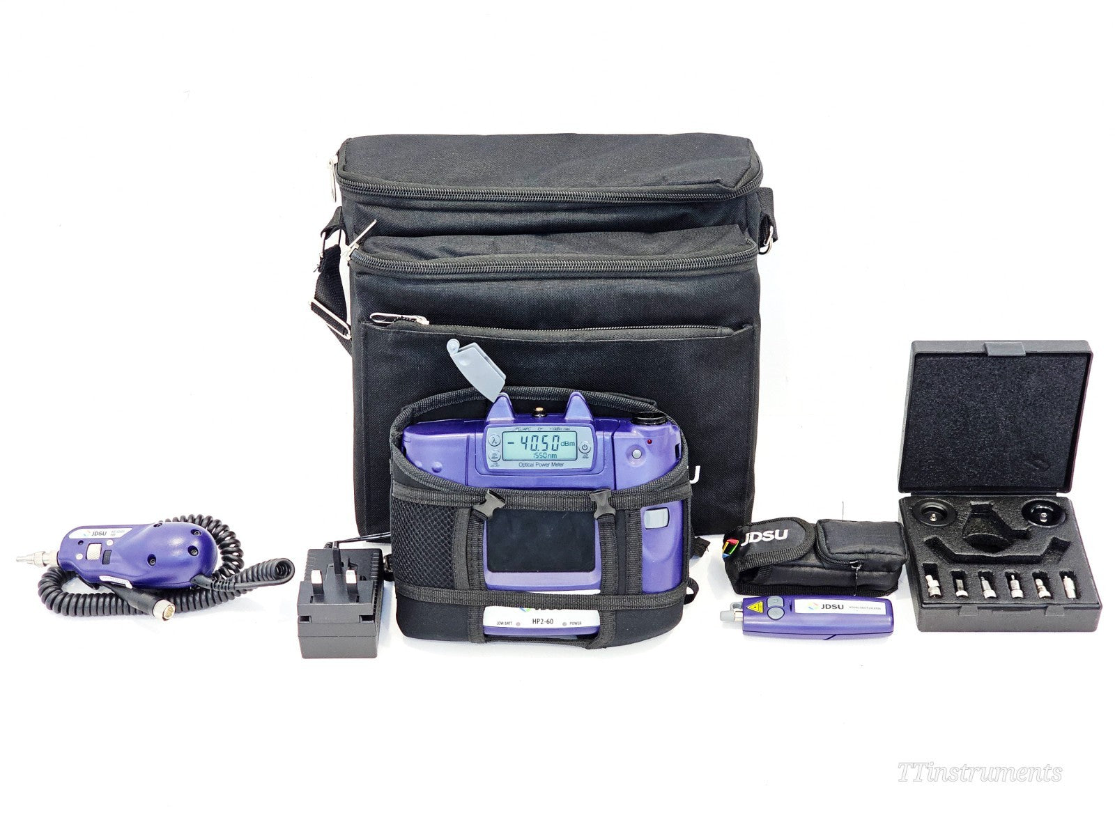 Viavi FIT-S205-PRO HP2-60-P4 Fiber Scope with 4x Tips and Power Meter + VFL