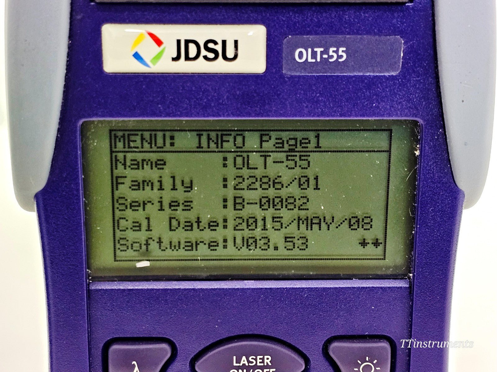 Viavi JDSU OLT-55 Optical Loss Test Set 1310/1550 nm
