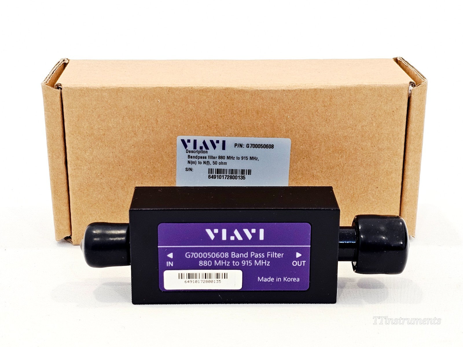 VIAVI G700050608 Band Pass Filter 880 MHz to 915 MHz