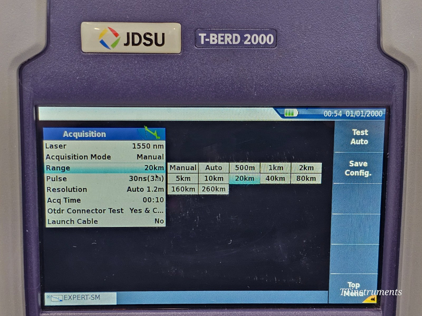 JDSU T-BERD 2000 + 4146 QUAD OTDR SM MM 850/1300 1310/1550 + P5000i Scope +MP-60