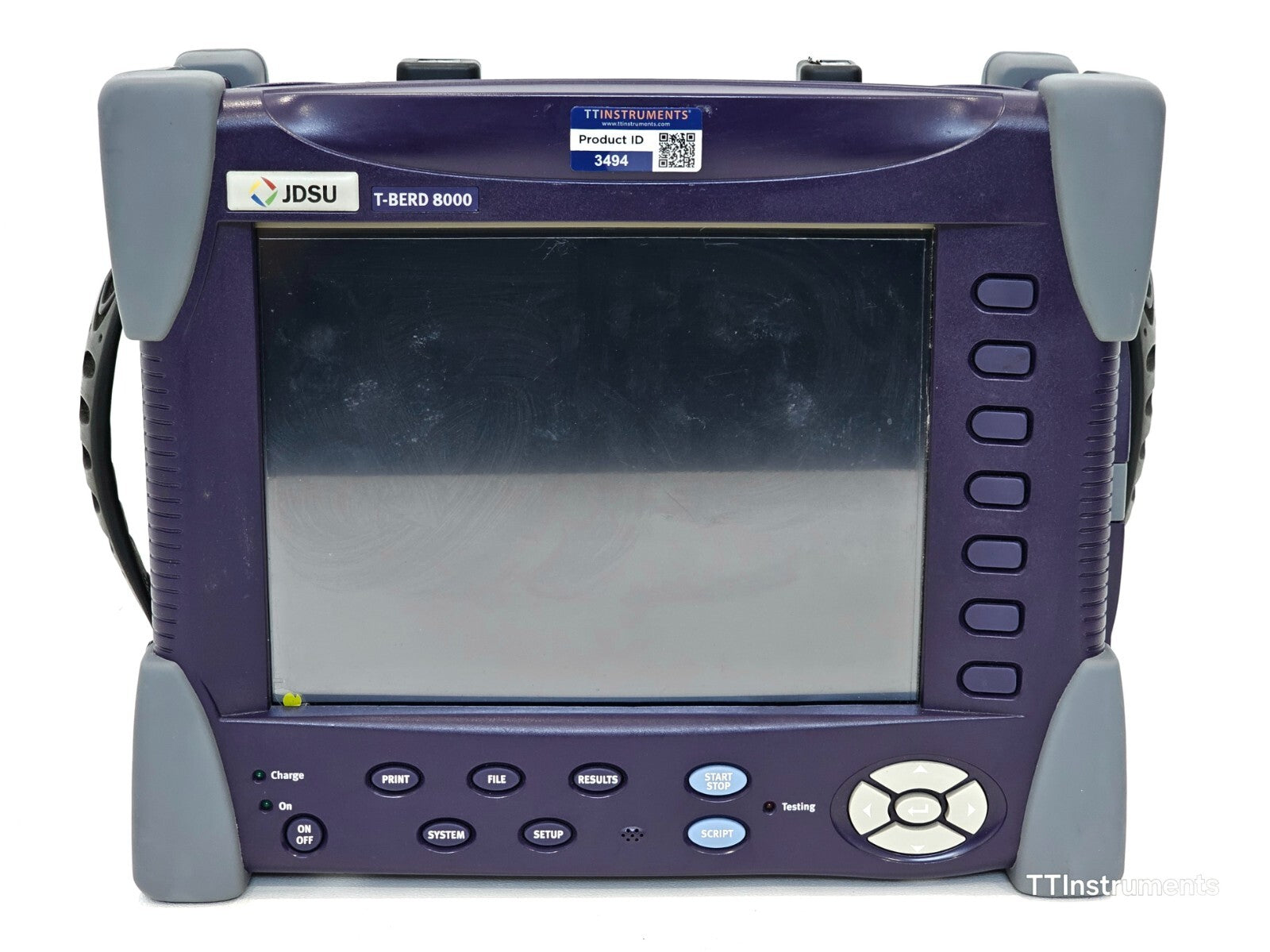 Calibrated Viavi JDSU T-BERD 8000 with CD PMD Analyzer 5083CD OTDR 81PMD