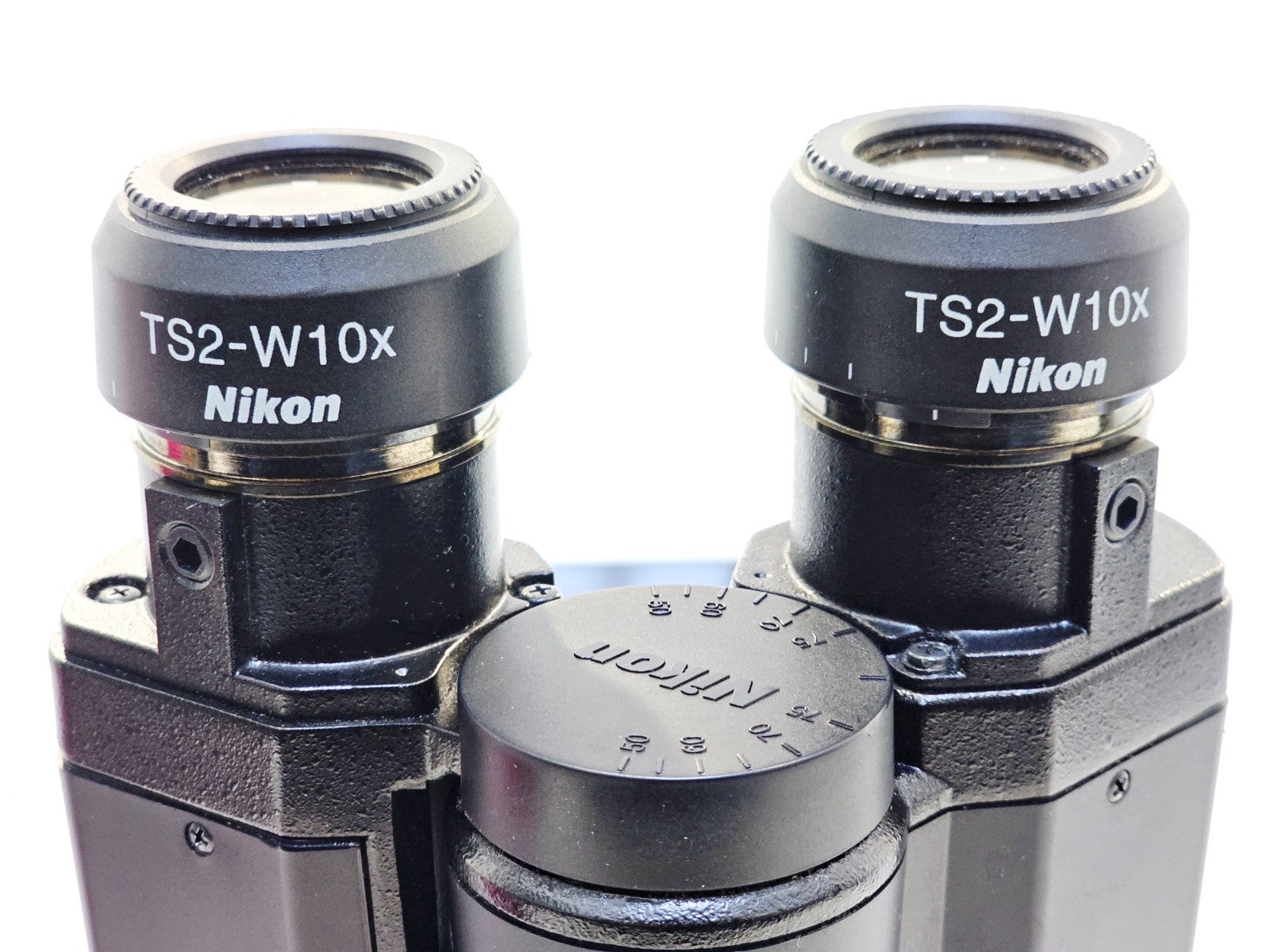 Nikon Eclipse used microscope full unit overview showing overall condition