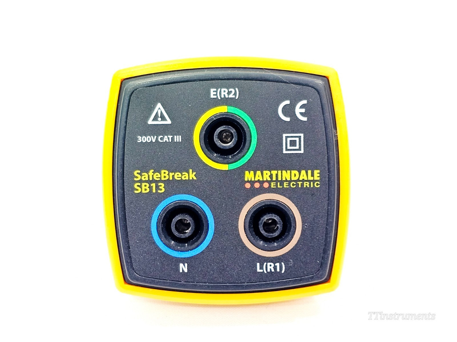 Fluke 1653B battery compartment and rear panel detail