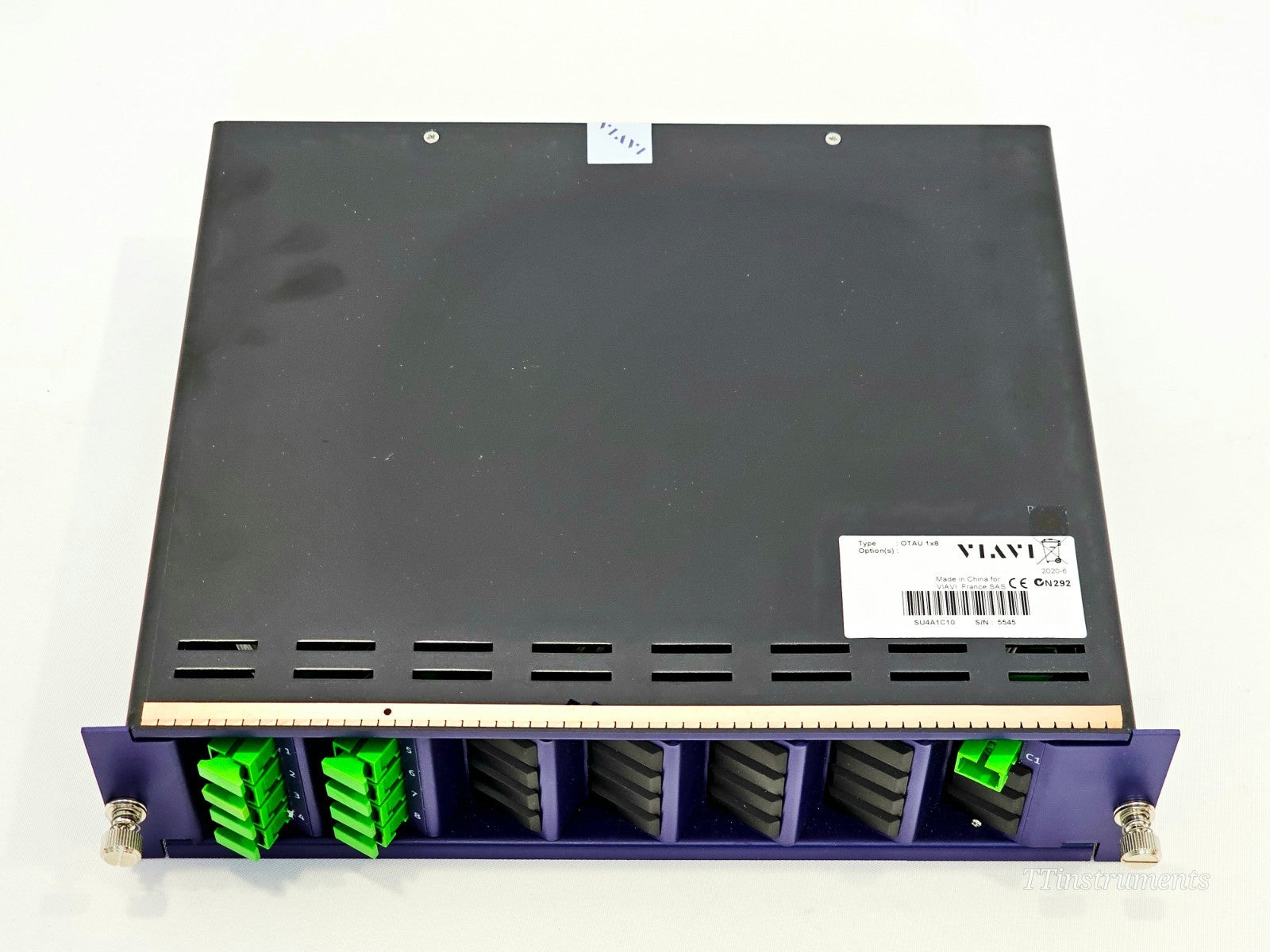 Viavi JDSU OTU 8000E v2 with OTAU 1x8 Optical Switch 2020