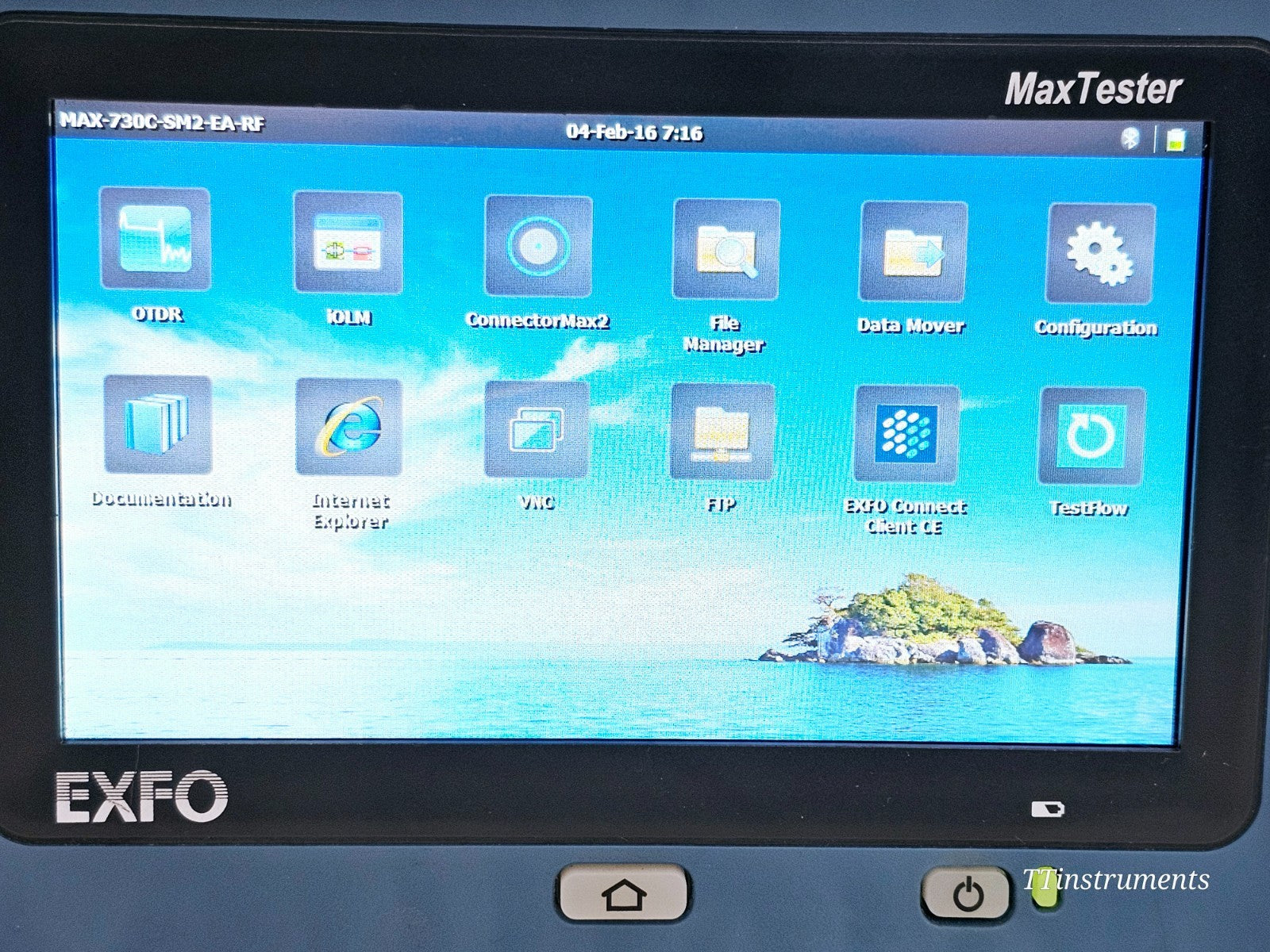 EXFO MAX-730C-SM2 OTDR iOLM MaxTester 1310/1550 & 1625 LIVE FIBRE SM2 MAX-730C