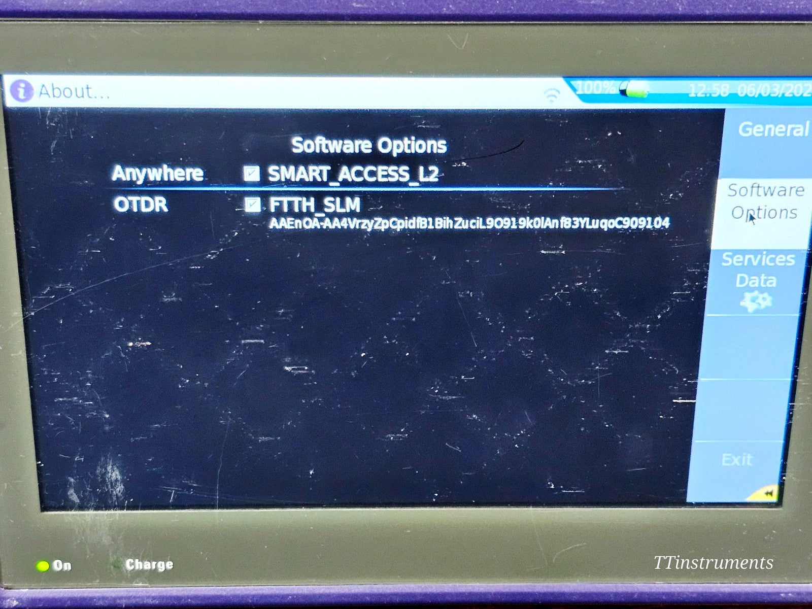Calibrated Viavi JDSU MTS 4000 V2 with 4138 FB65 1310/1550/1650 Live OTDR12
