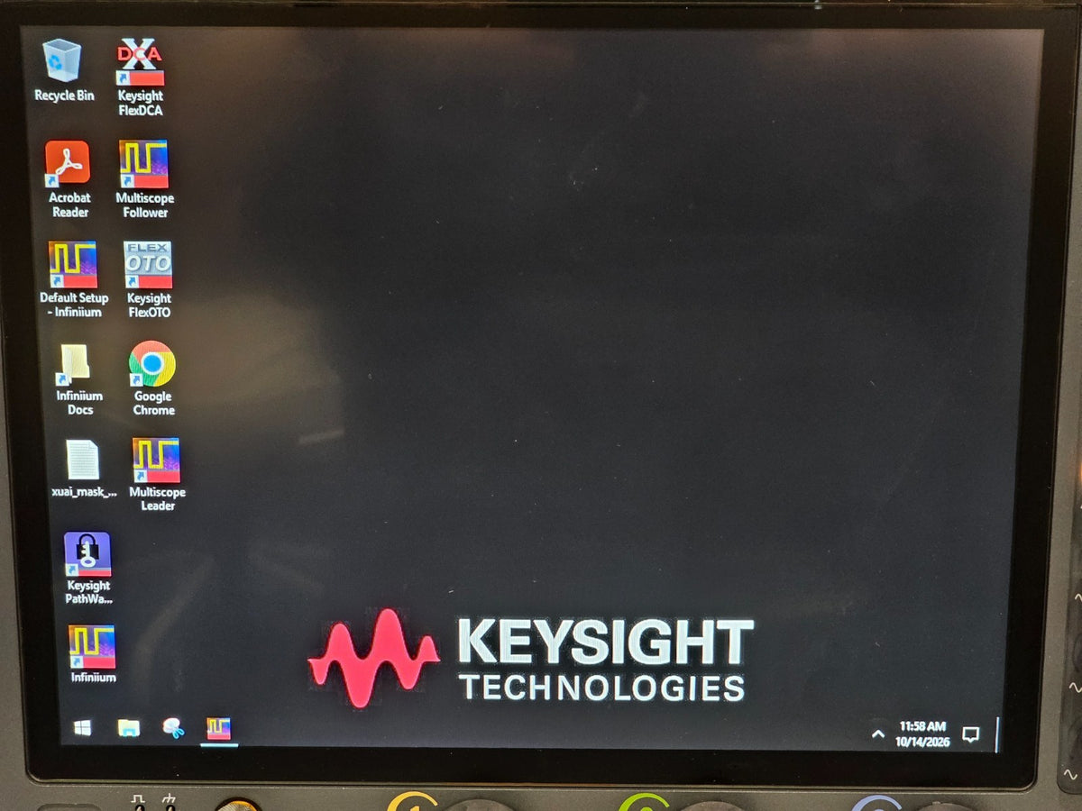 Keysight UXR0164A Real-Time Oscilloscope 16 GHz 4 Channels 10 bit ADC 128 GSa/s13