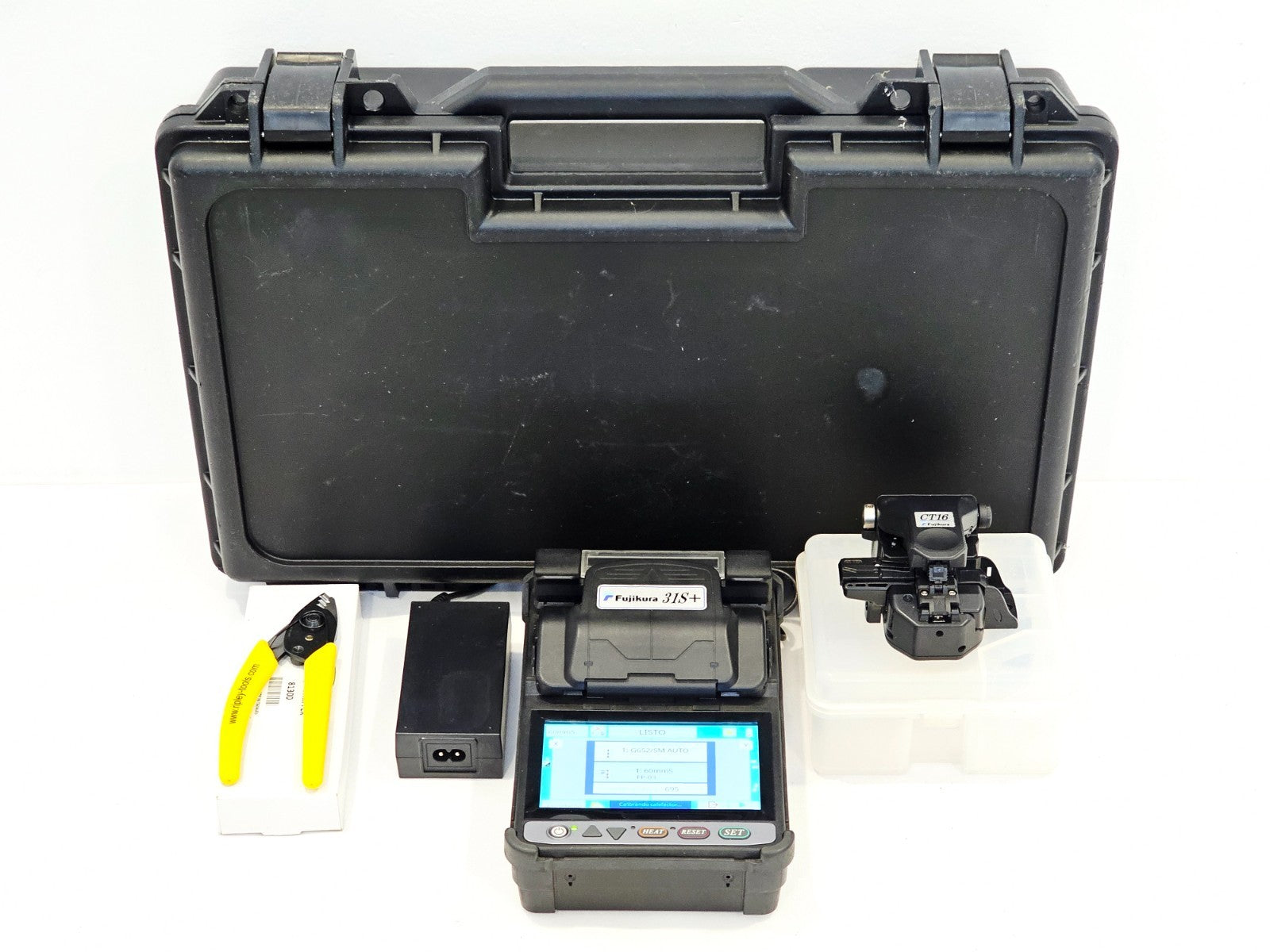 Serviced Fujikura 31S+ Active Cladding Fusion Splicer + CT16 Cleaver ARC 695