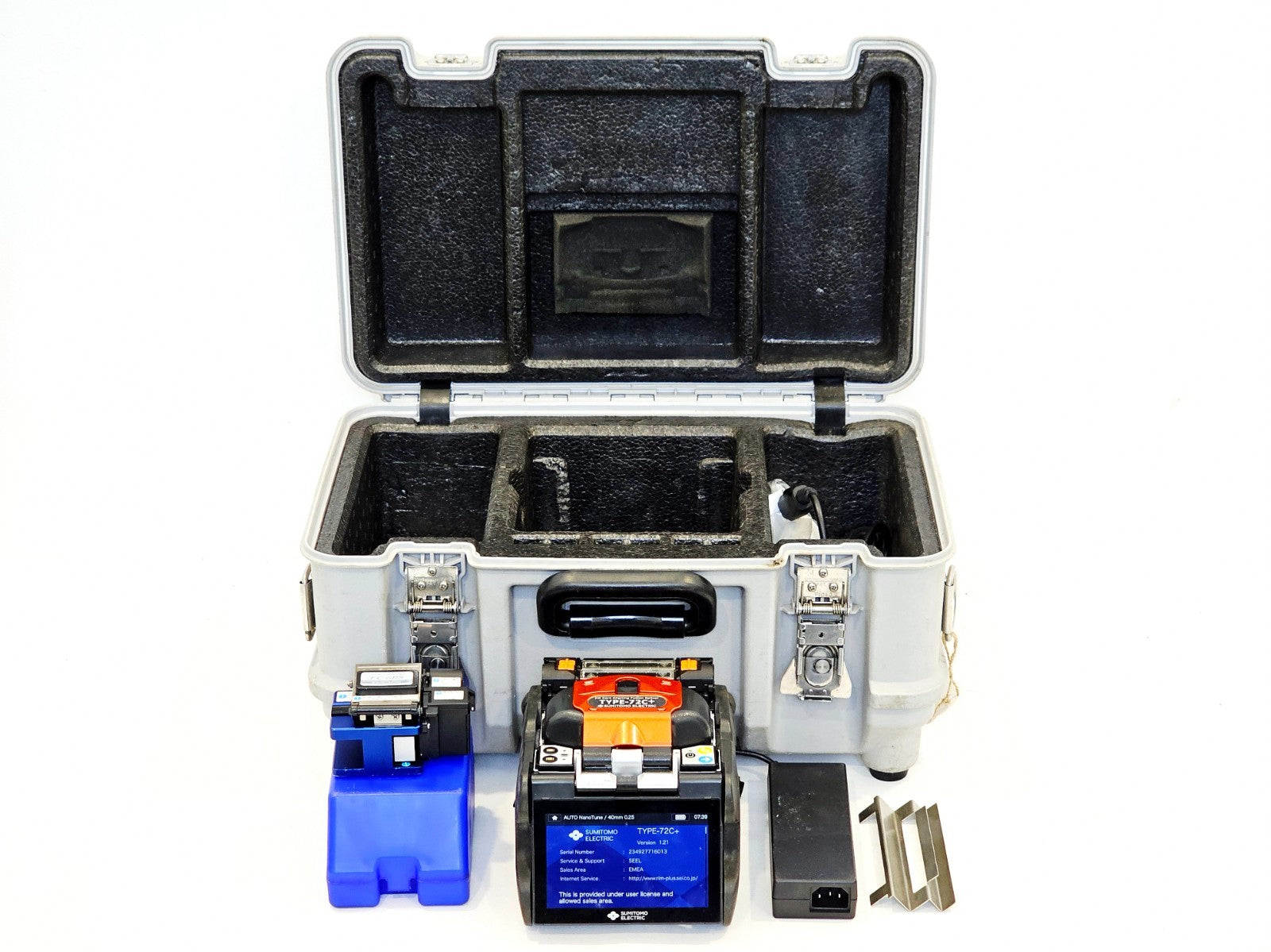 SERVICED Sumitomo TYPE-72C+ HD Core Aligning Splicer + FC-6RS Cleaver ARC 41130
