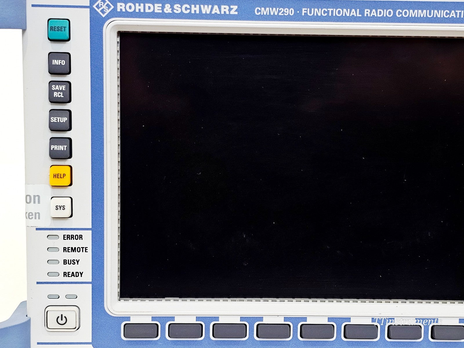 Rohde & Schwarz CMW290 Radio Communication Tester 1201.0002K29 RF Test Signal +
