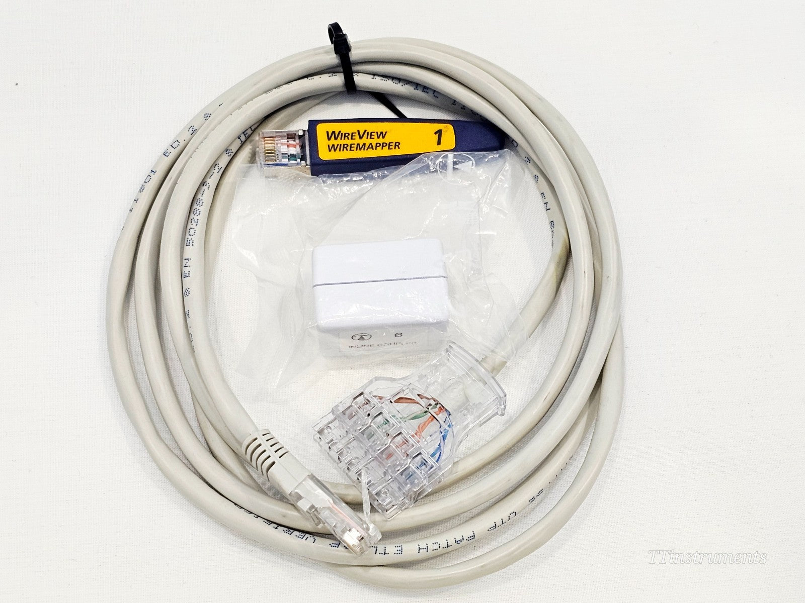 Fluke Networks used cable tester additional angle showing overall condition