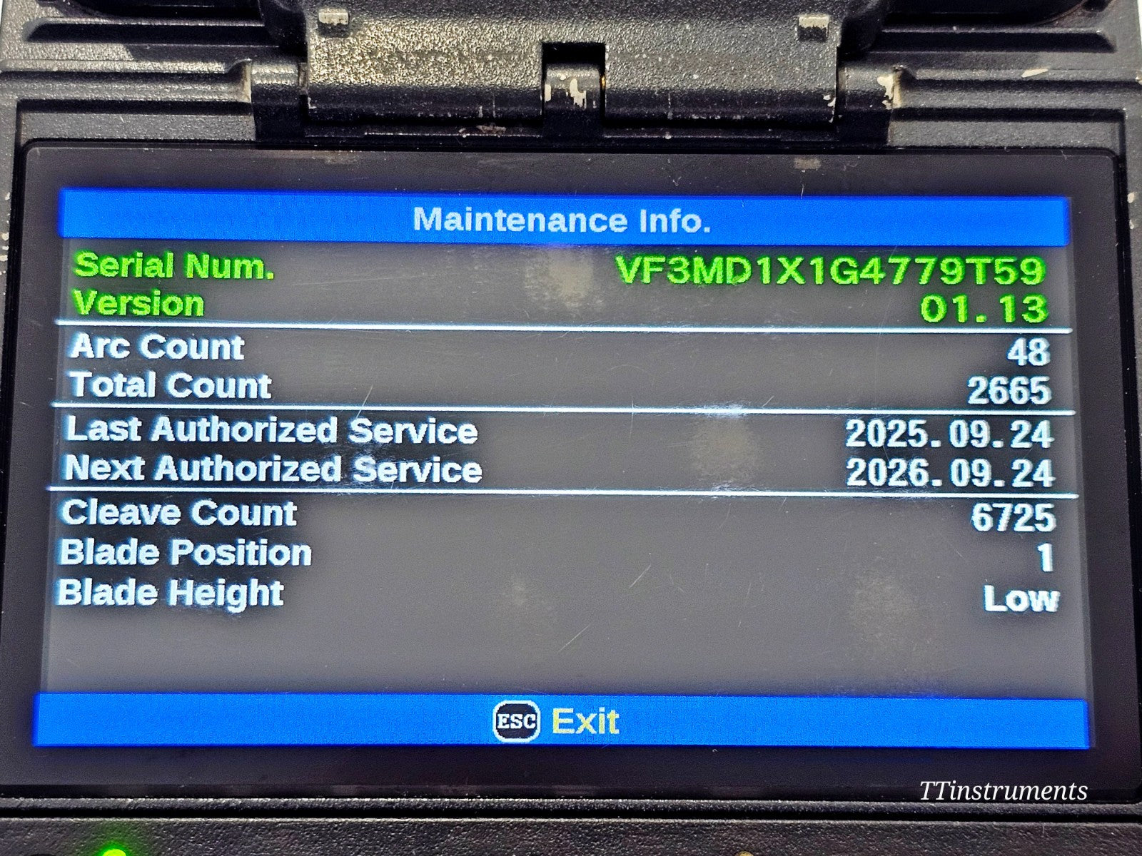 Serviced Fujikura 22S SM MM Fiber Fusion Splicer CT-50 Cleaver ARC 2665 FSM 22S