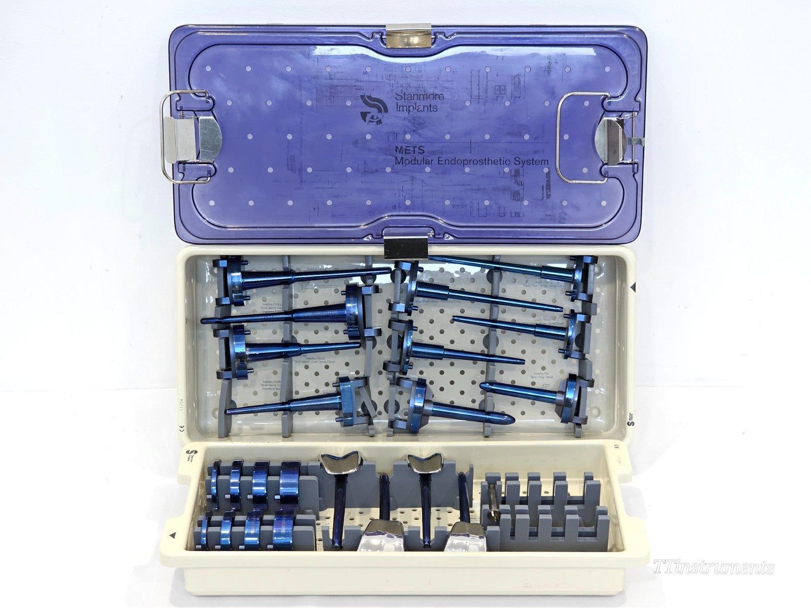 Stryker Stanmore Implants METS Modular Endoprosthetic System Knee Trial Set