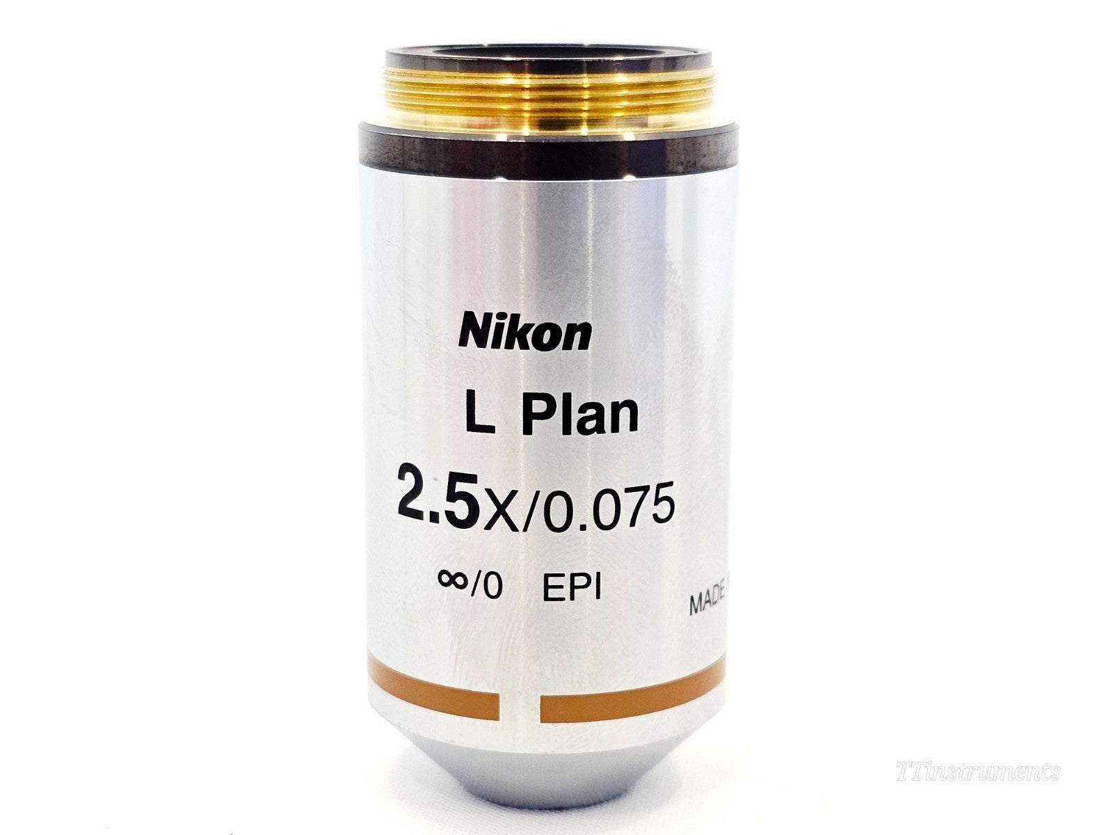 Nikon L series used microscope objective lens for optical microscopy applications