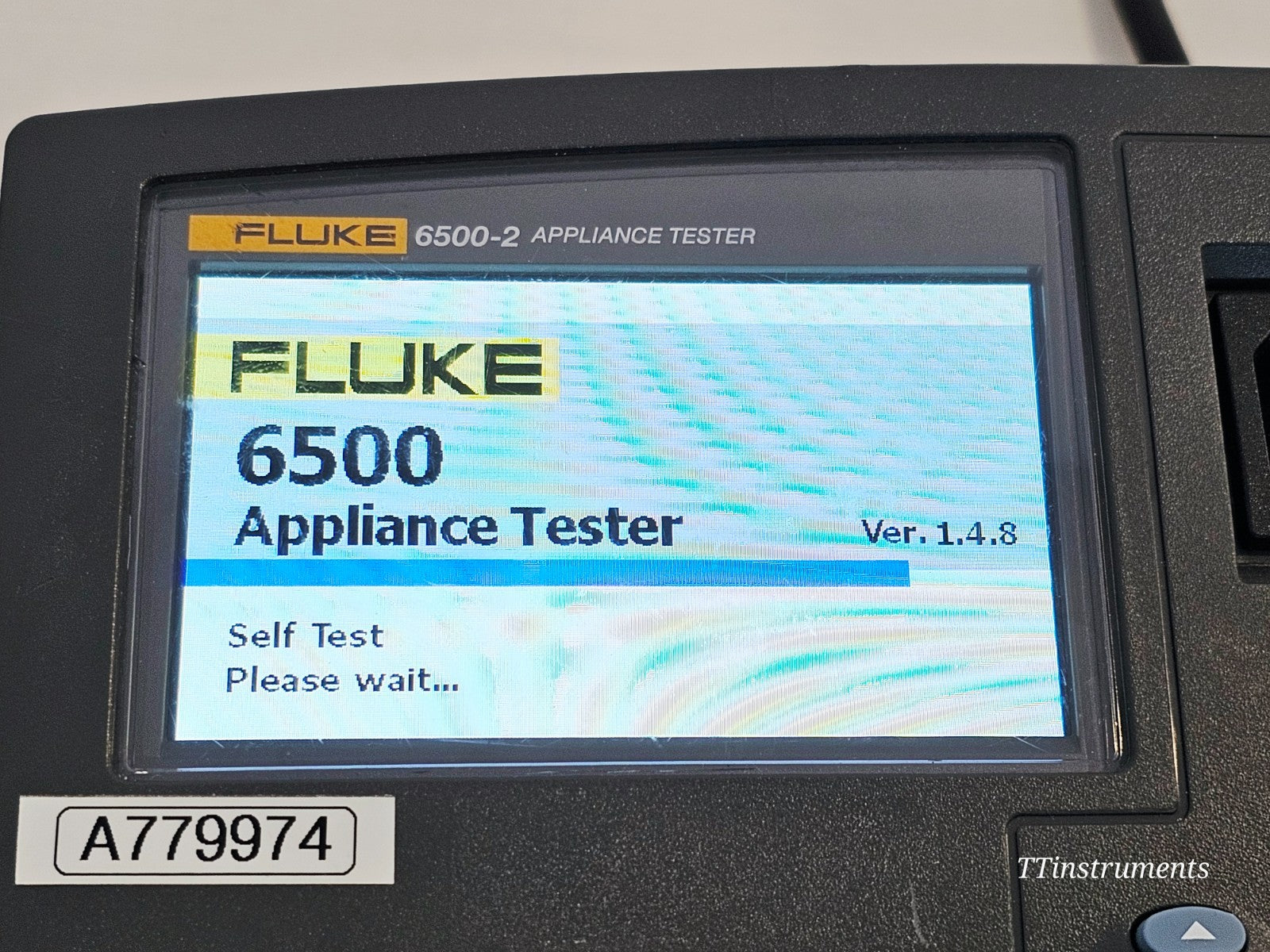 Fluke 6500-2 used PAT tester showing cosmetic condition