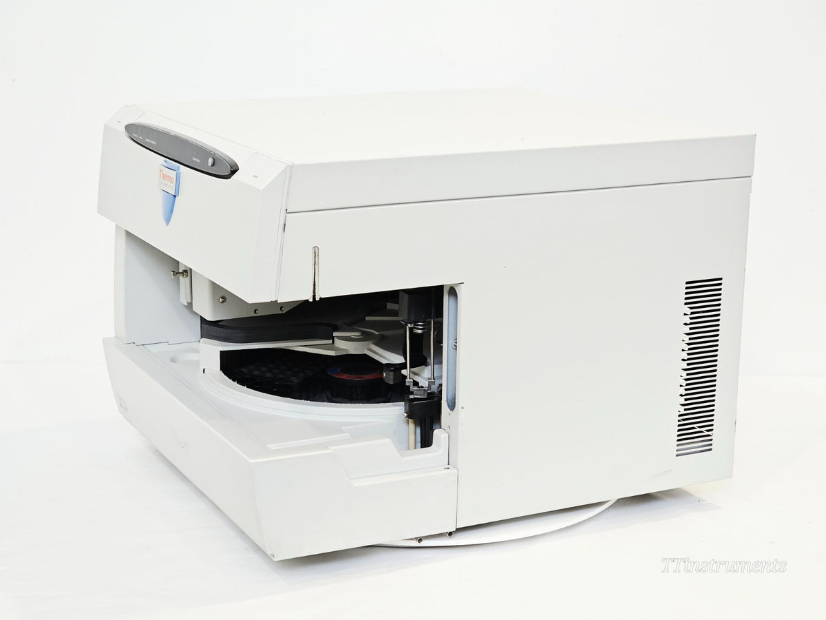 Thermo Scientific autosampler side profile view used lab liquid handling equipment