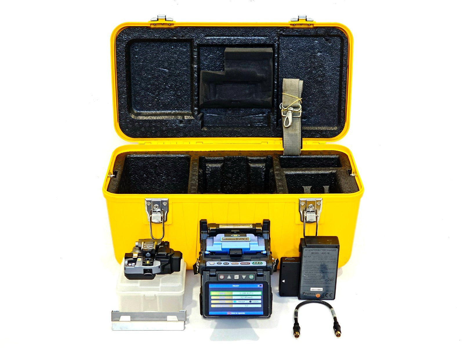 Serviced Fujikura 62S+ SM MM Core Alignment Splicer CT-50 Cleaver ARC 10084
