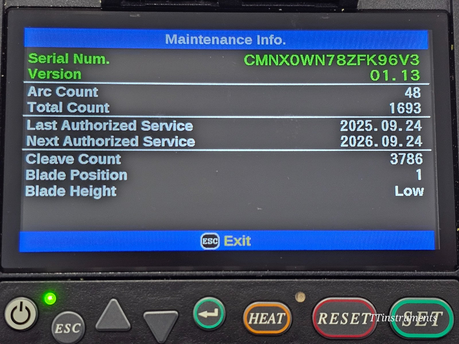 Serviced Fujikura 22S SM MM Fiber Fusion Splicer CT-50 Cleaver ARC 1693 FSM 22S