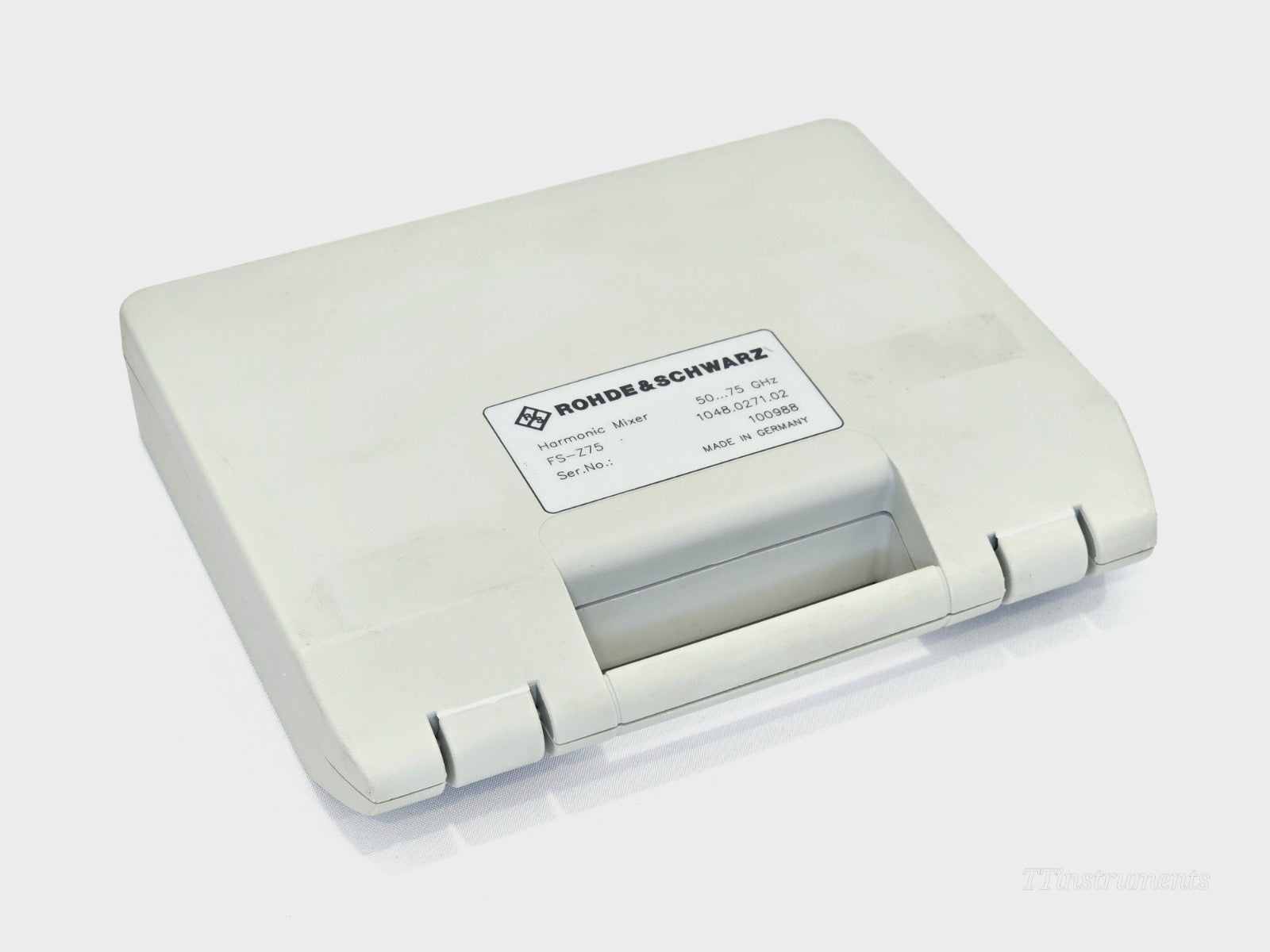 Rohde & Schwarz FS-Z75 50-75 GHz Harmonic Mixer 1048.0271.02 with IF & LO Ports