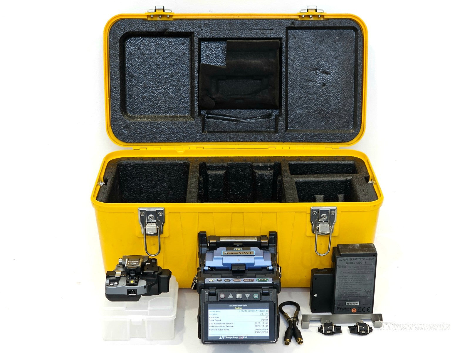 Serviced Fujikura 62S+ SM MM Core Alignment Splicer CT-30 Cleaver ARC 201040