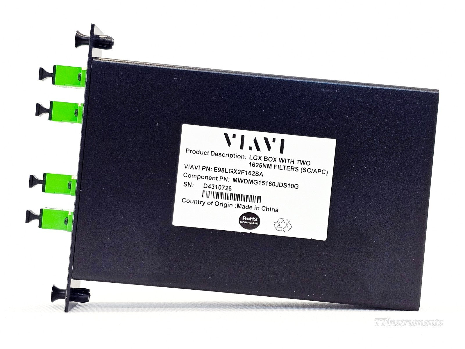 VIAVI E98LGX2F162SA LGX BOX WITH TWO 1625 nm filters (SC/APC)1