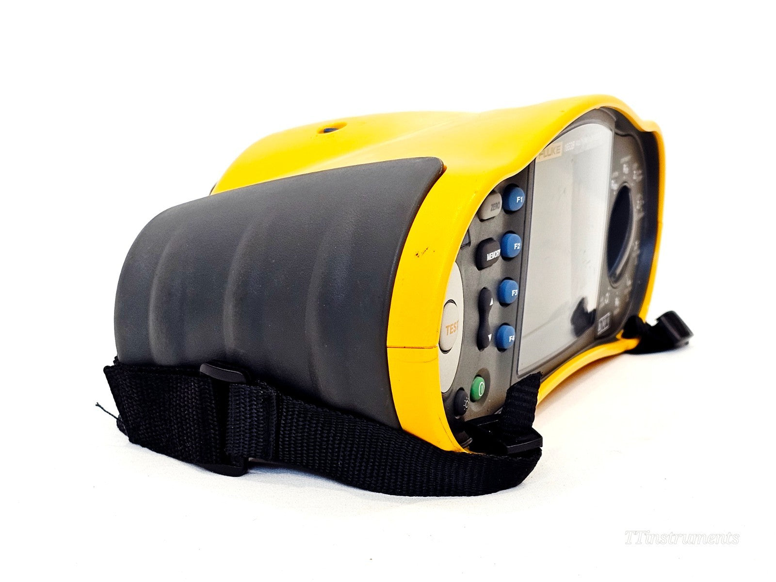 Fluke 1653B test lead input sockets and terminal connections