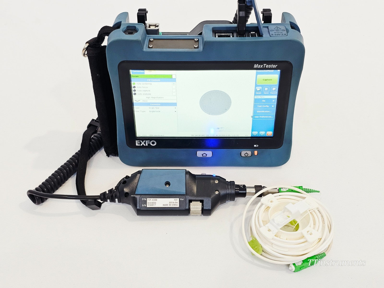 EXFO MAX-730C-SM8 MaxTester PON/Metro OTDR 1310/1550 + 1650 Live iOLM & ICERT19