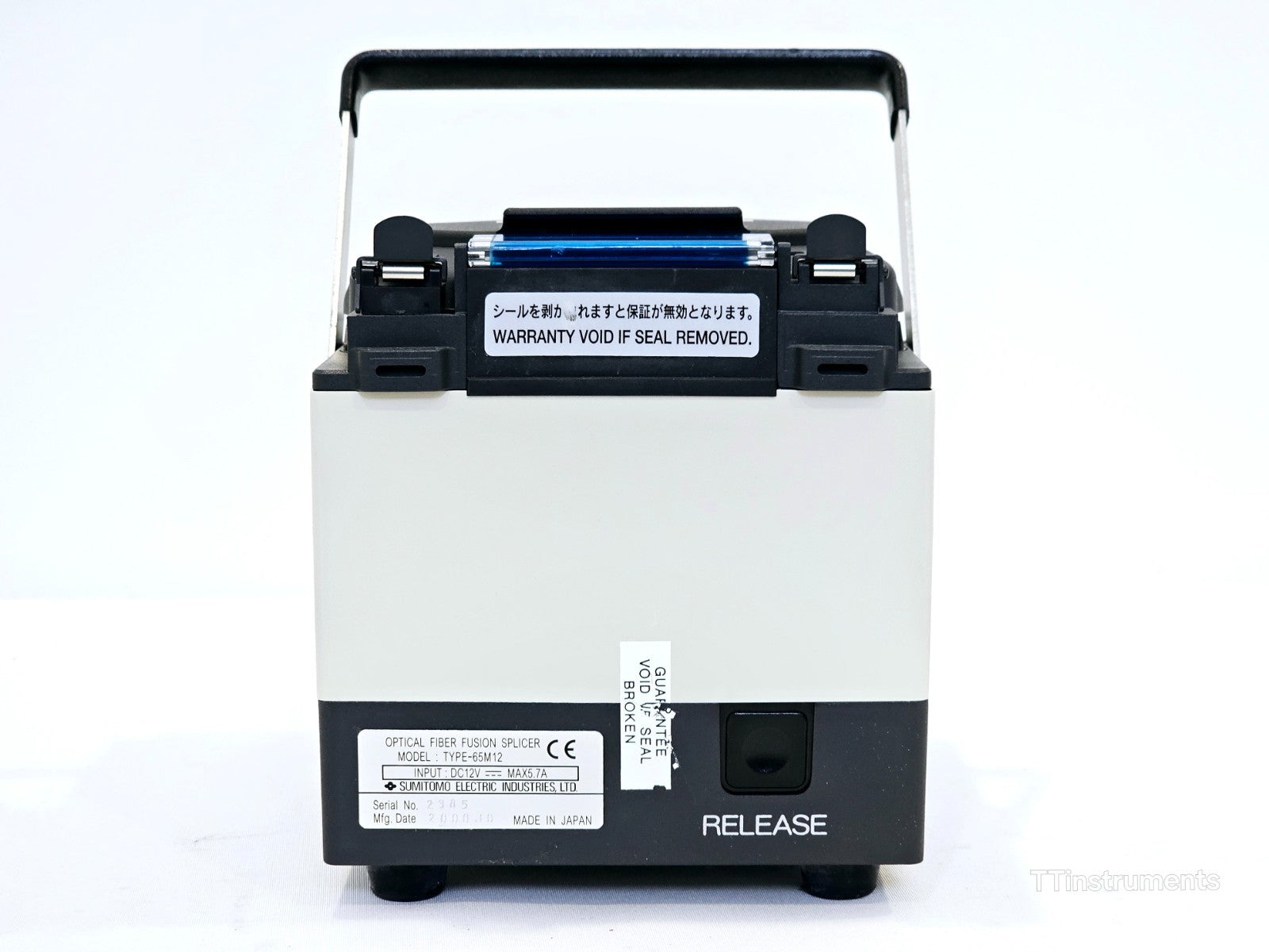 Sumitomo Type-65M12 Mass Ribbon Fiber Fusion Splicer with FCP-25 Cleaver