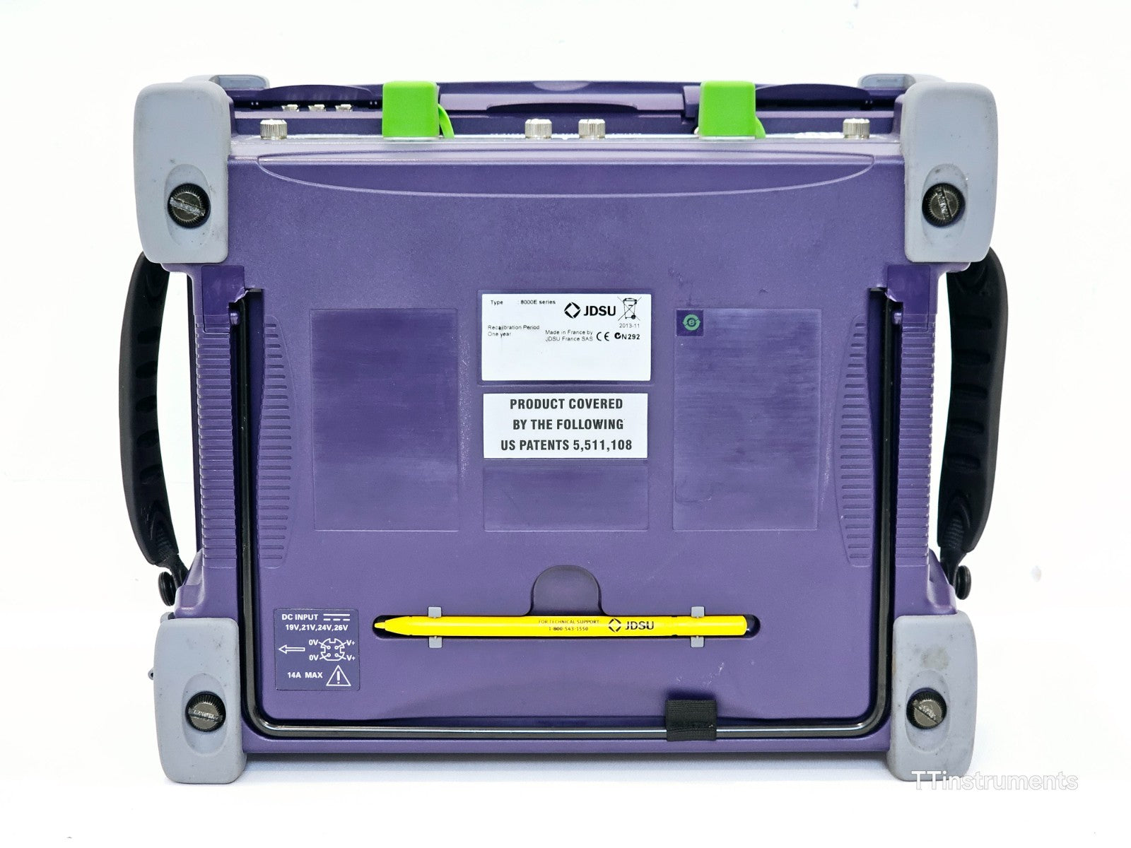 Viavi T-BERD 8000E V2 + 81162C & 81165C 1625/1650 nm Filtered OTDR 47.5/46 dB