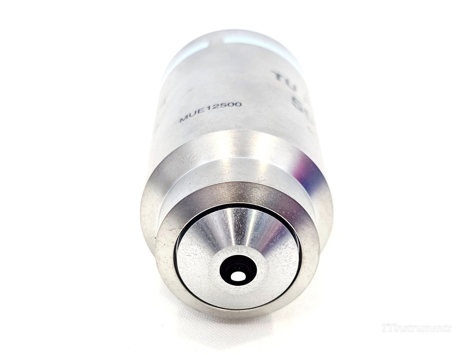 Nikon TU objective lens detail view used microscope optics