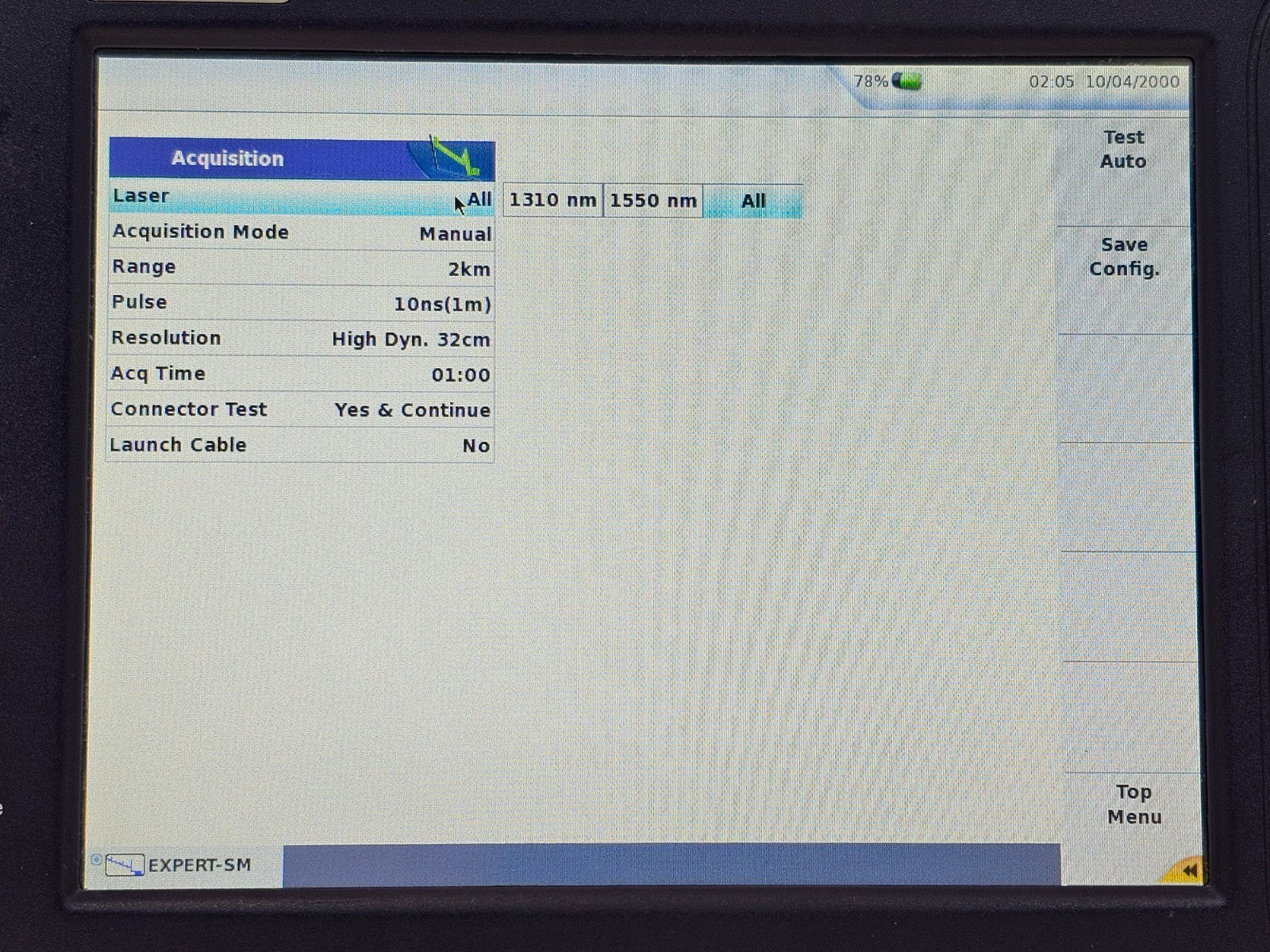 Viavi MTS 6000A V2 + 8126B Singlemode Module OTDR 1310/1550nm Power Meter Source