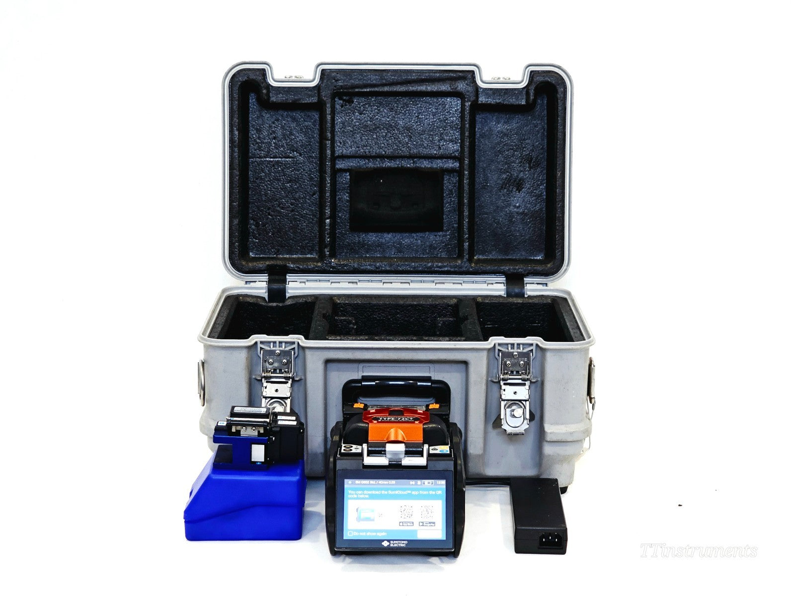 Sumitomo TYPE-72C+ refurbished fusion splicer, compact fibre optic splicing unit