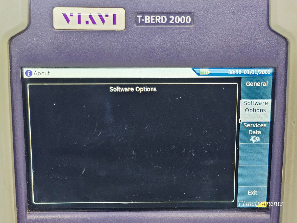 VIAVI T-BERD 2000 + 4126 MA2 OTDR 1310/1550nm SM Metro-Access Kit13