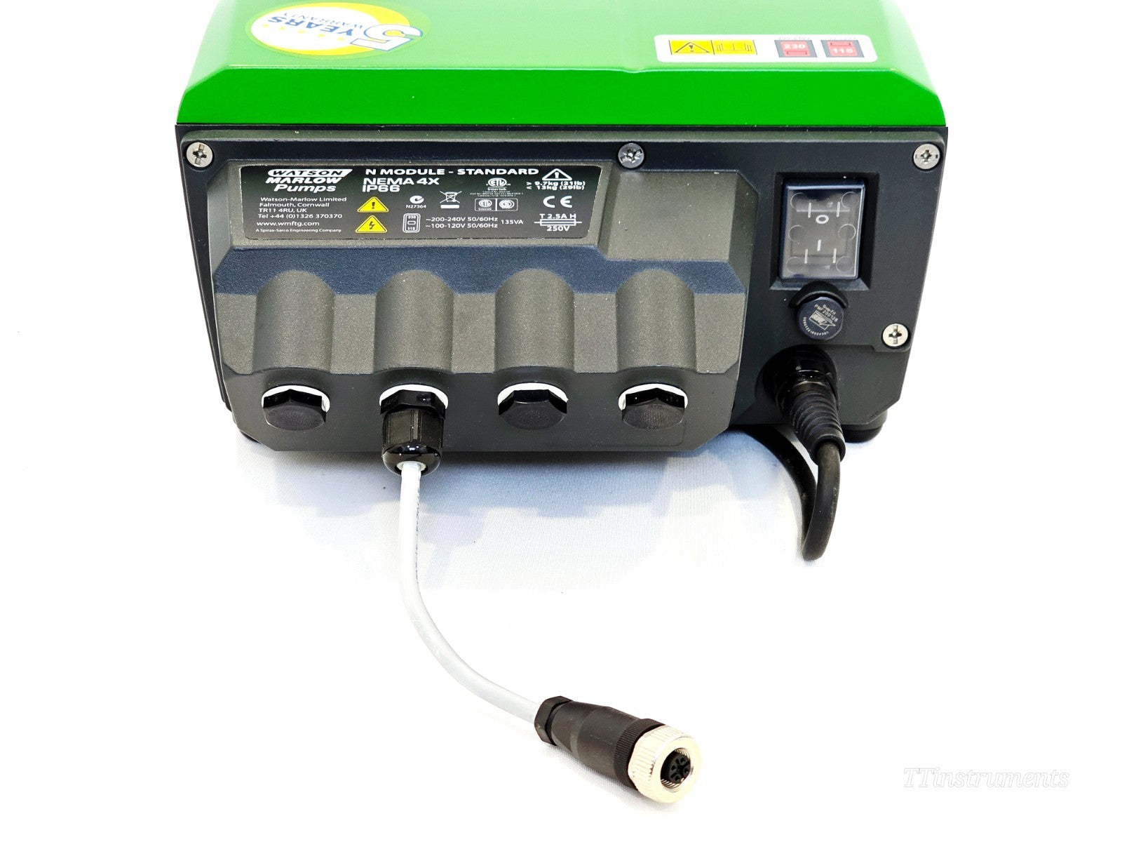 Watson Marlow 530U (530UN/R) IP66 Pump with 520R2 Head & 520 Af Foot Switch