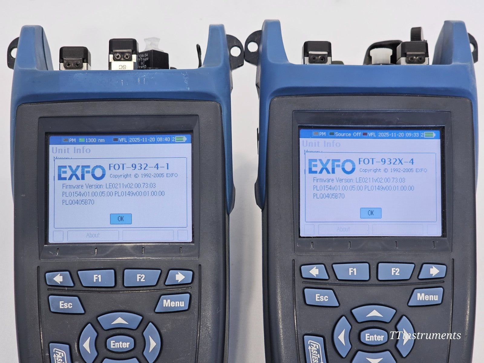 EXFO FOT-930 MaxTester II Multifunction Loss Tester SET 1310/1550/1625 SM OLTS