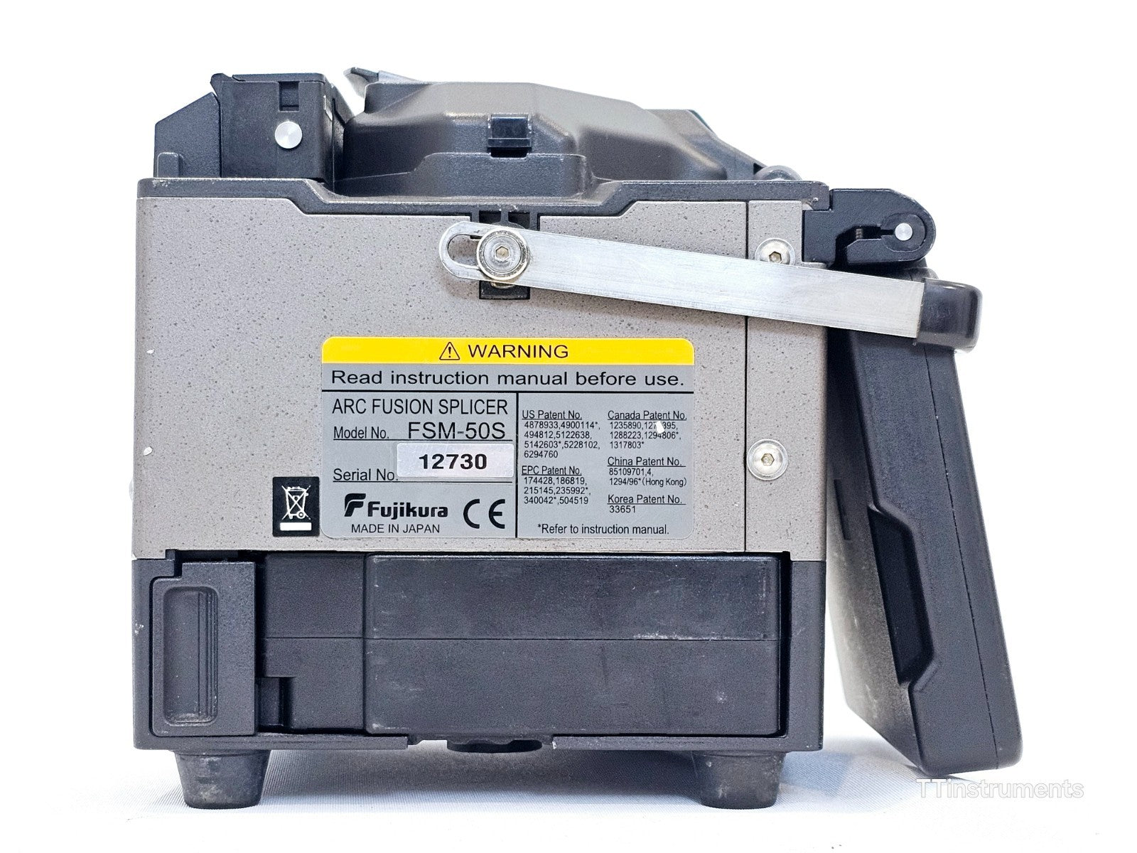 Fujikura 50S Fiber Optic Fusion Splicer ARC 11533 NO BATTERY