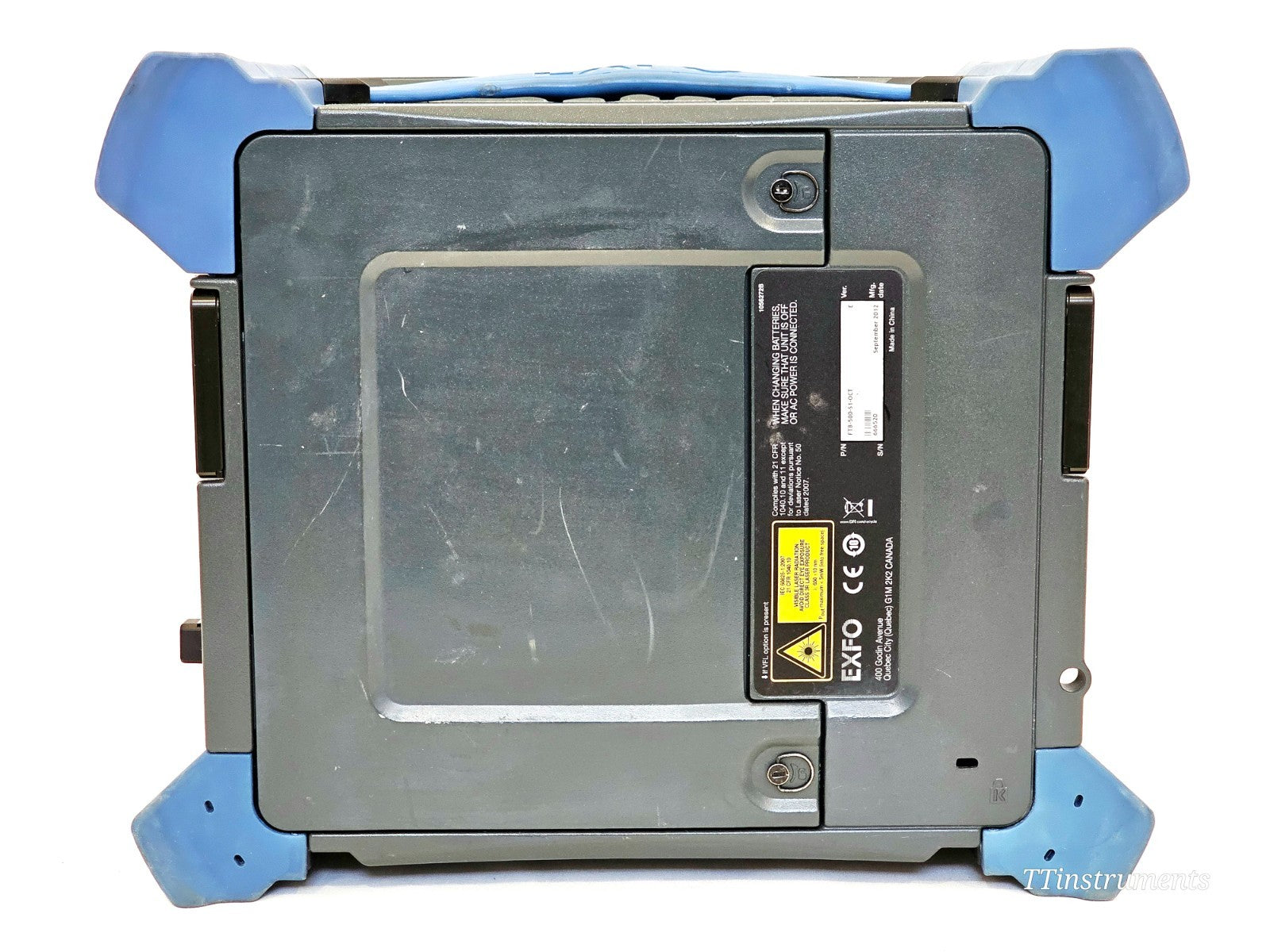 EXFO FTB-500 with FTB-5500B PMD & FTB-5800 CD Analyzer + FLS-5834A Light Source4