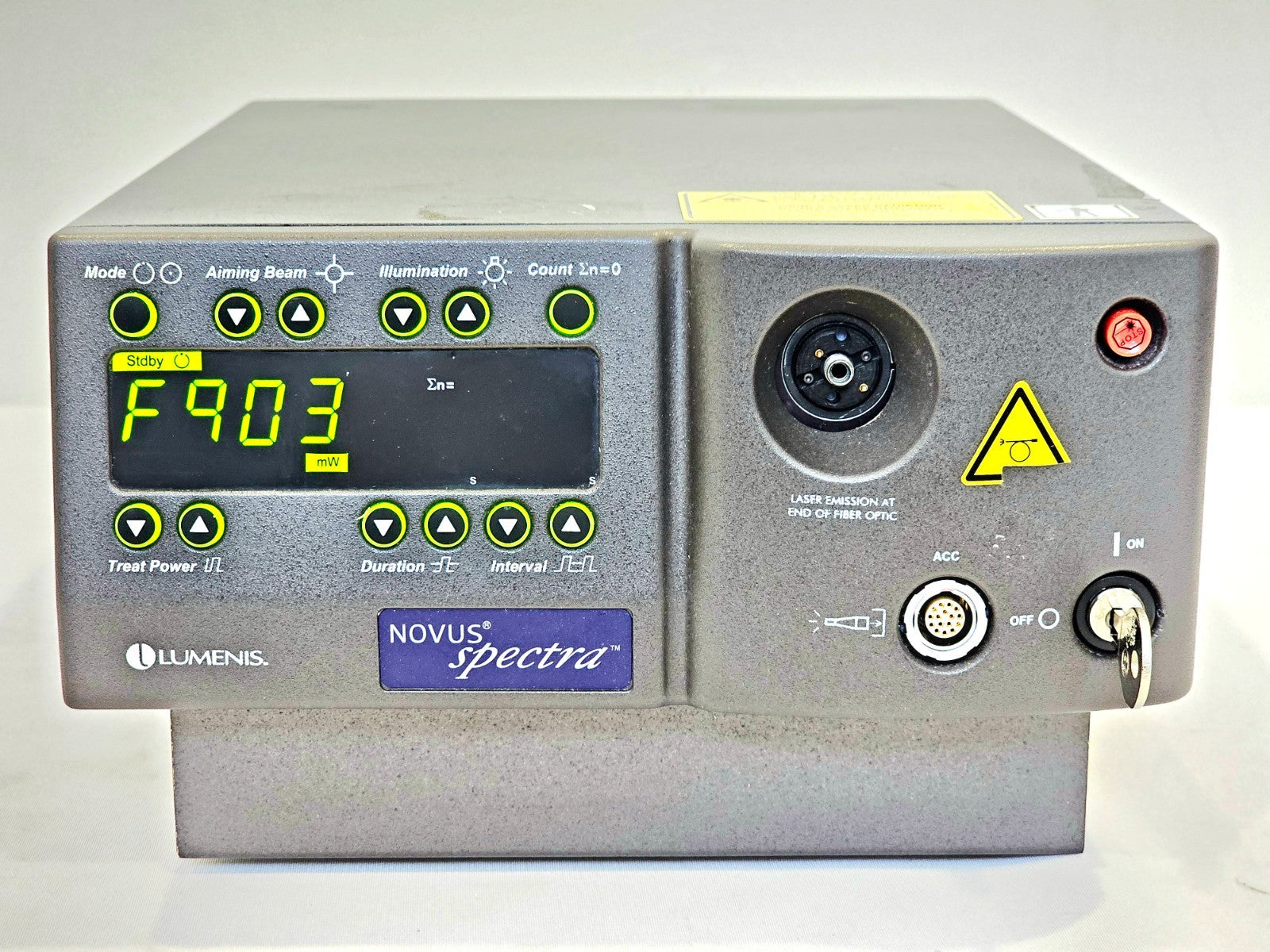 Lumenis Novus Spectra Integrated Laser System 0642-510-01 - Missing Aperture