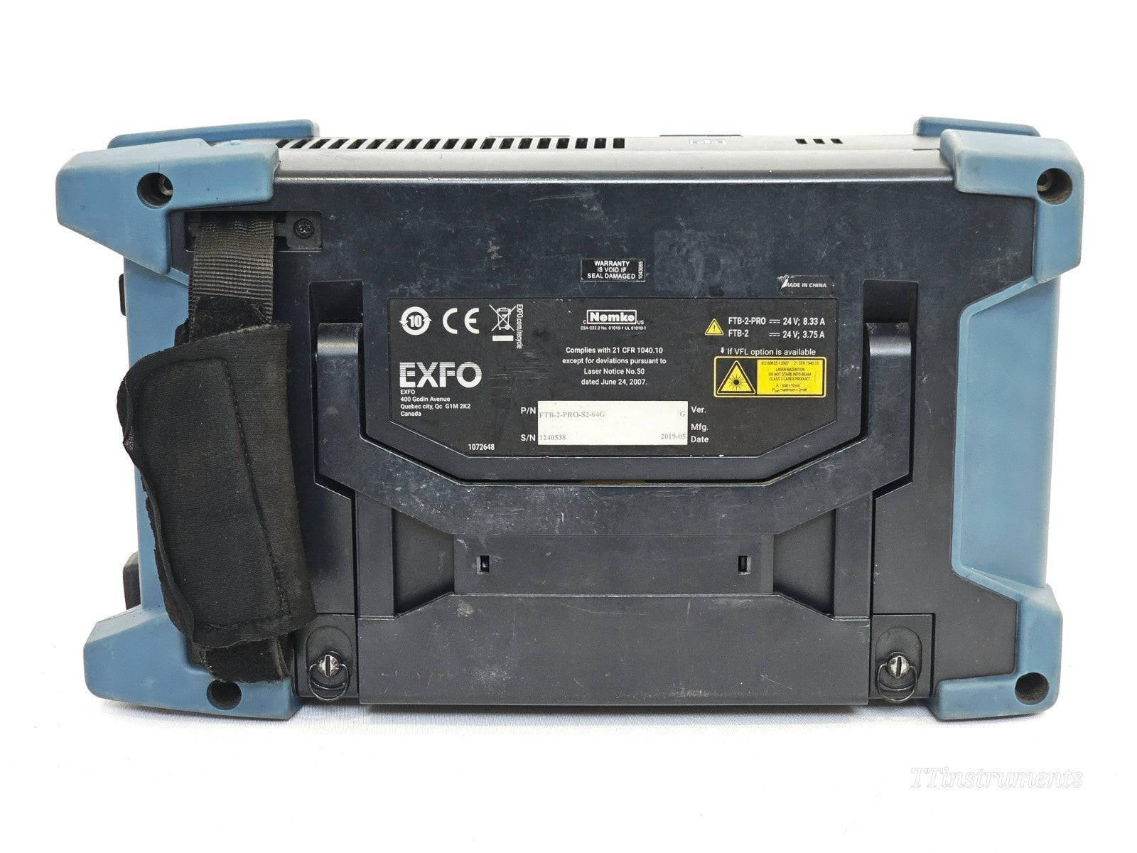 Calibrated EXFO FTB-2 FTBx-730C-SM3 OTDR 1310/1550/1625 FTBx-945-SM3 OLTS IL ORL5