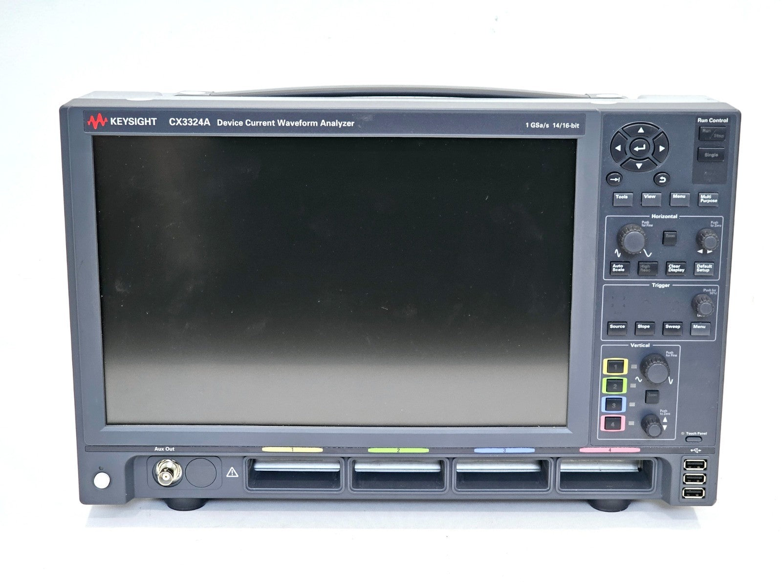 Keysight CX3324A Device Current Waveform Analyzer w/ CX1102A Dual Current Sensor